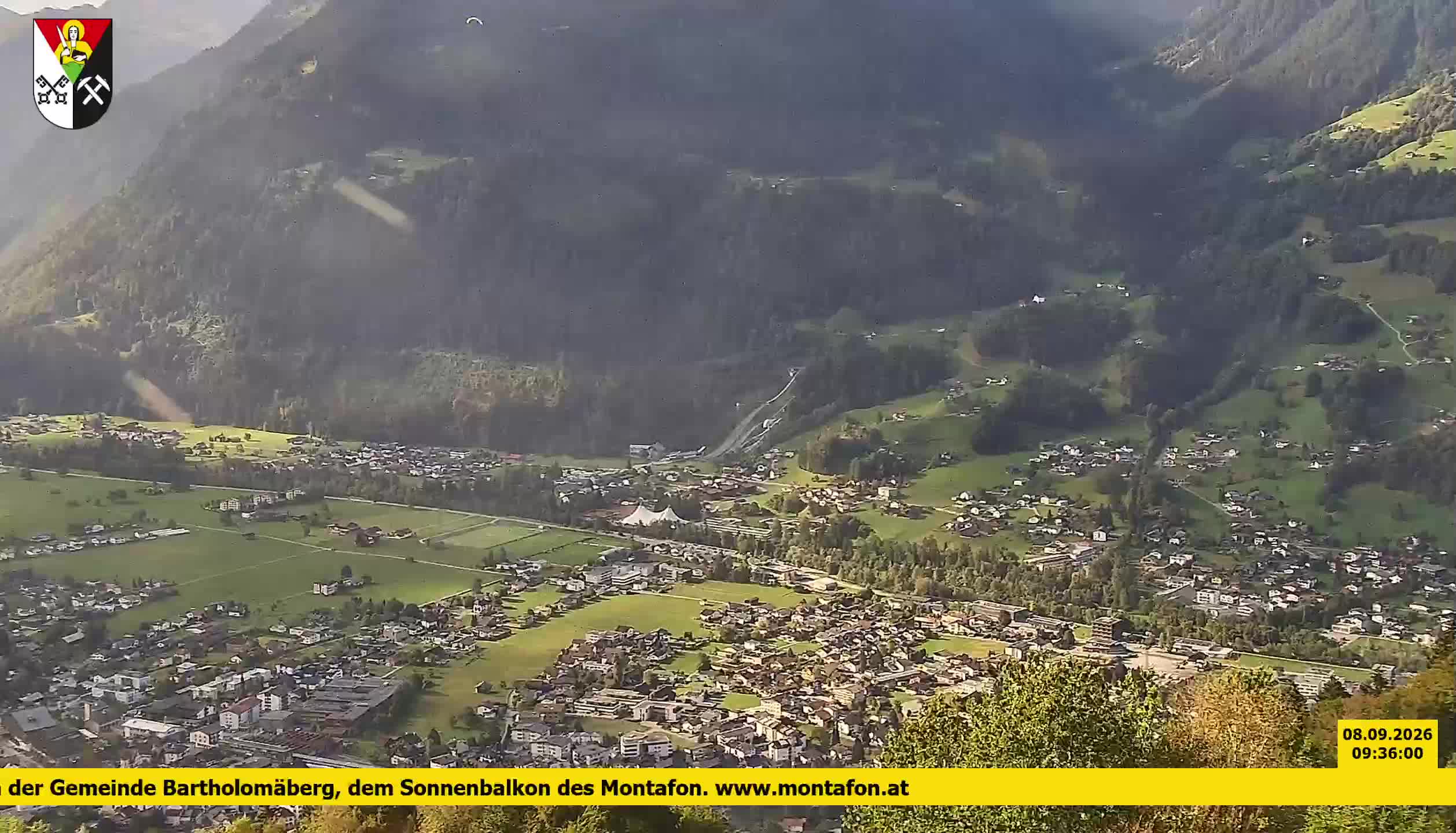 Bartholomäberg | Blick auf Schruns