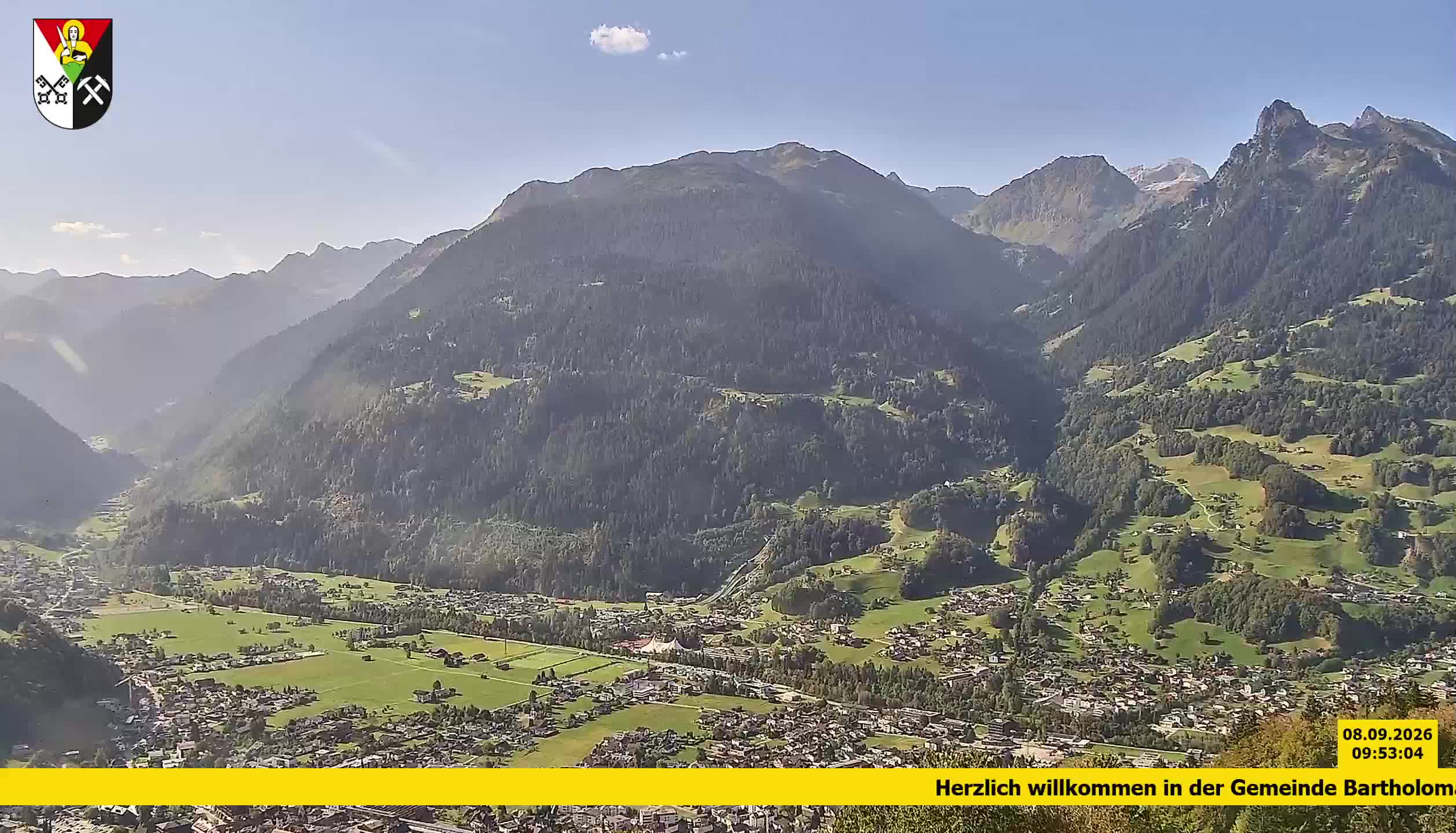 Bartholomäberg | Blick auf Schruns