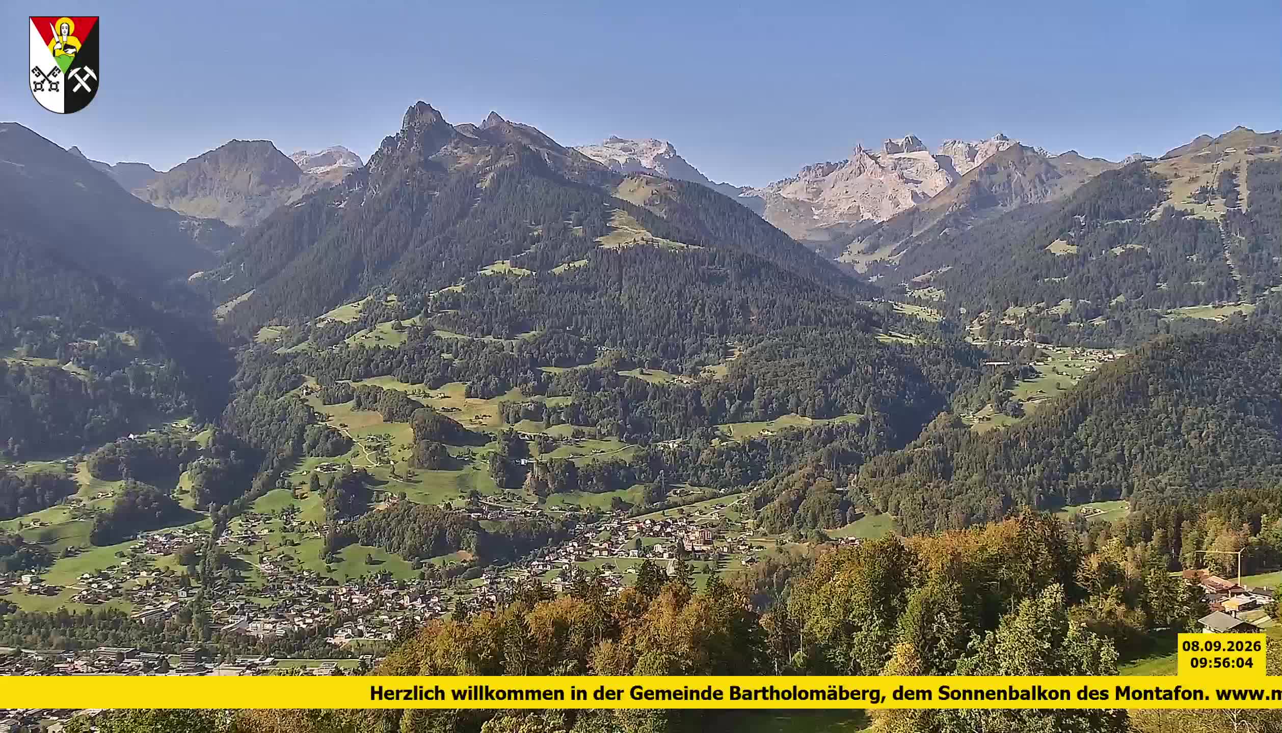 Bartholomäberg | Blick auf Schruns