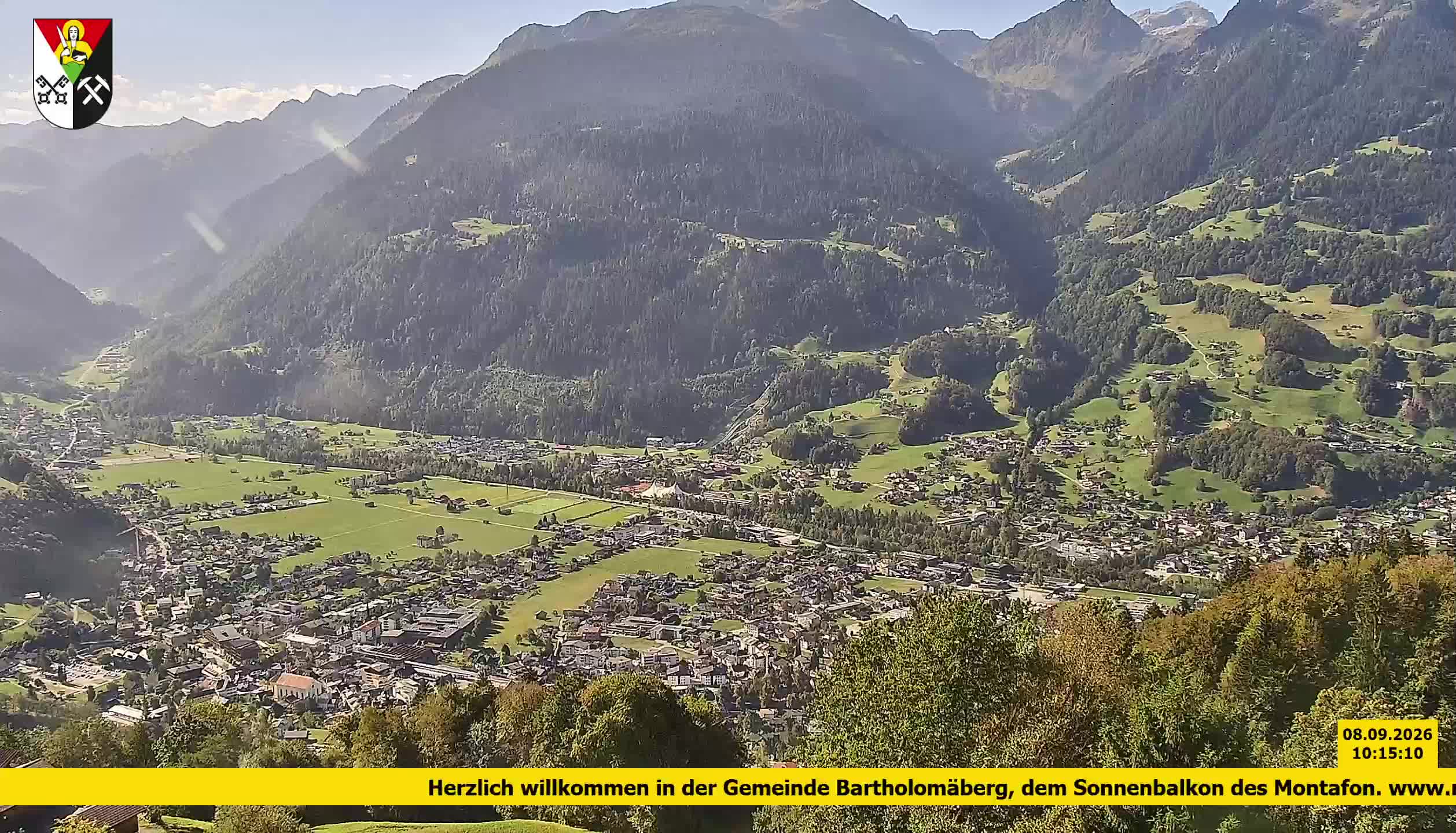 Bartholomäberg | Blick auf Schruns