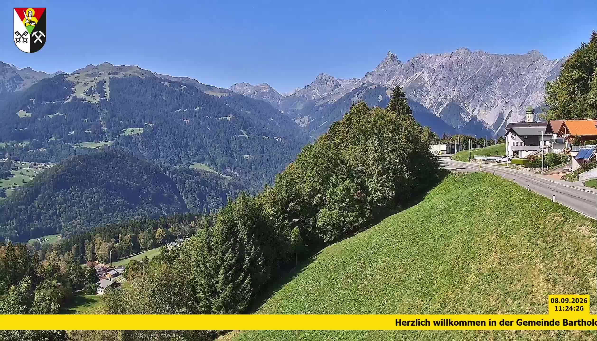 Bartholomäberg | Blick auf Schruns
