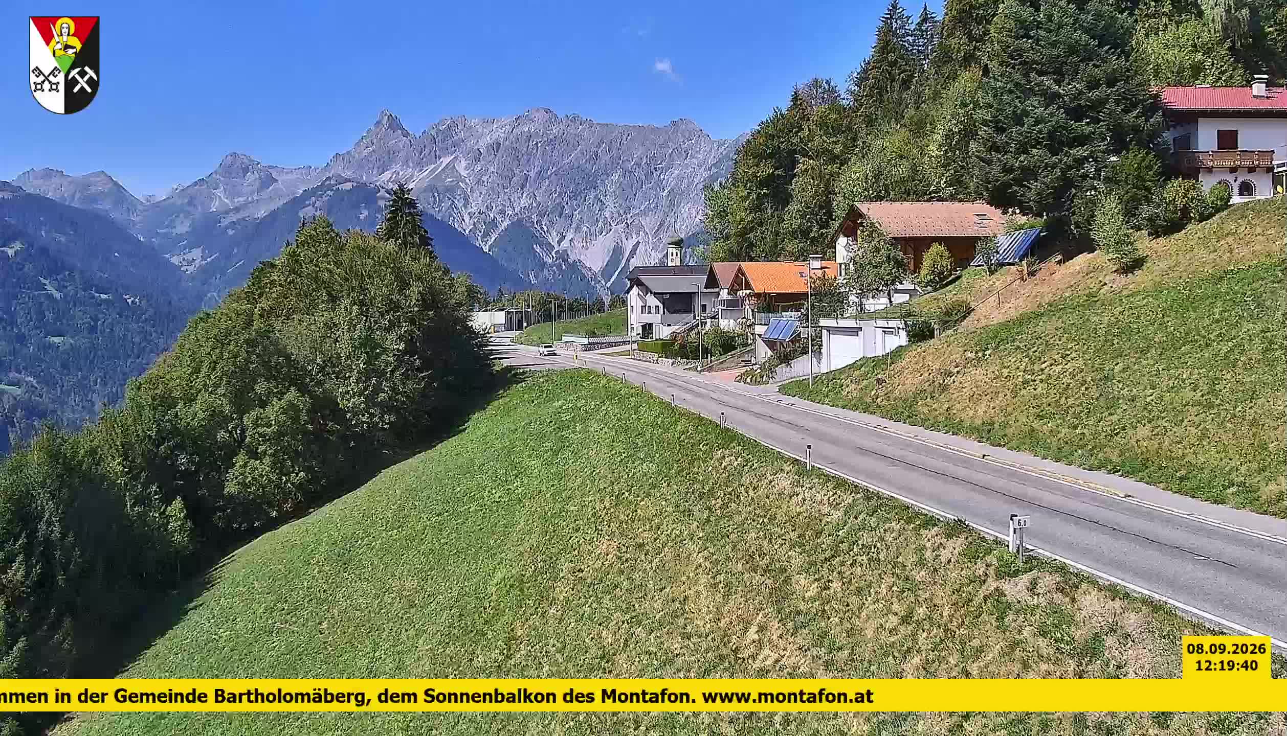 Bartholomäberg | Blick auf Schruns