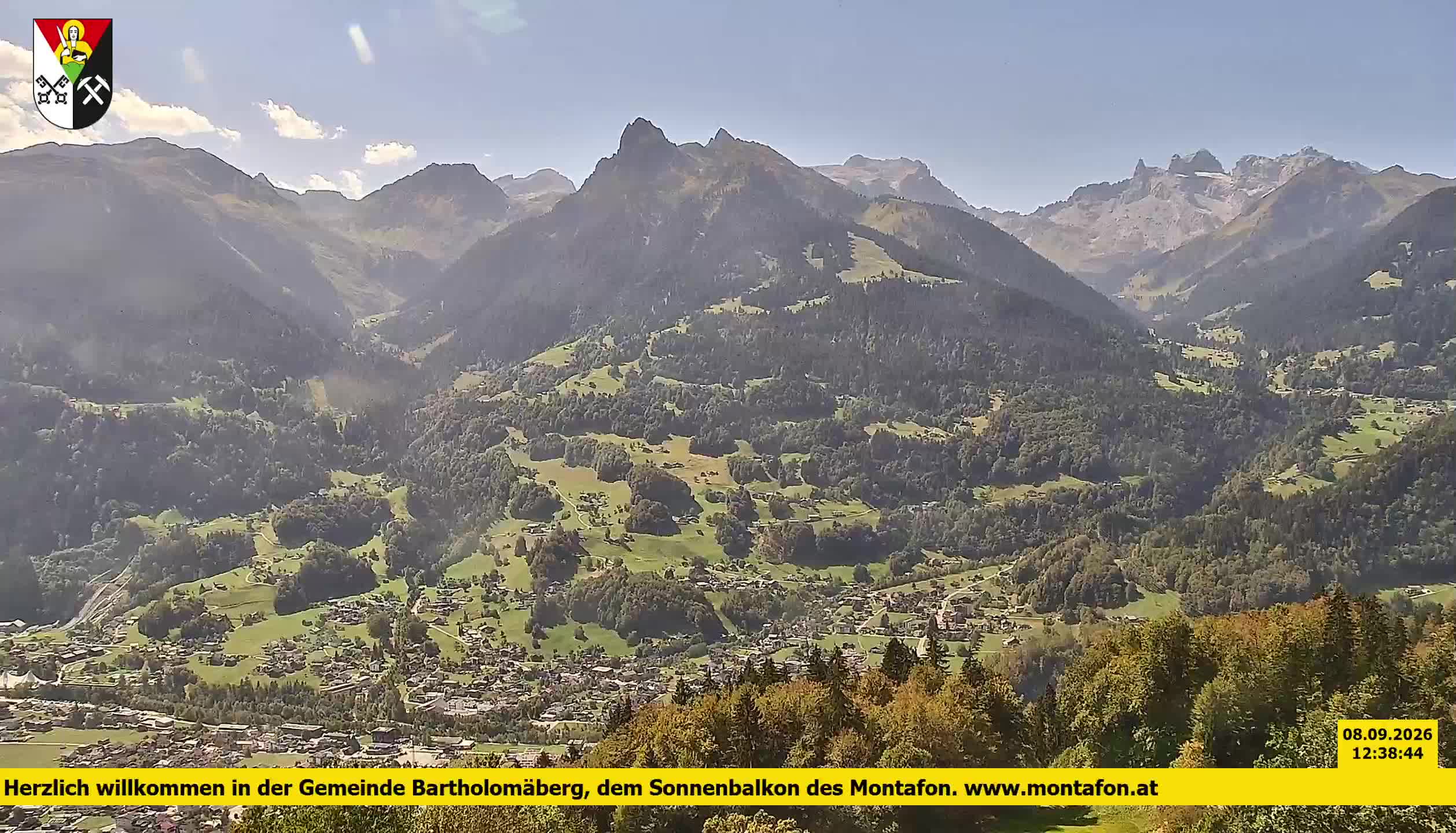 Bartholomäberg | Blick auf Schruns