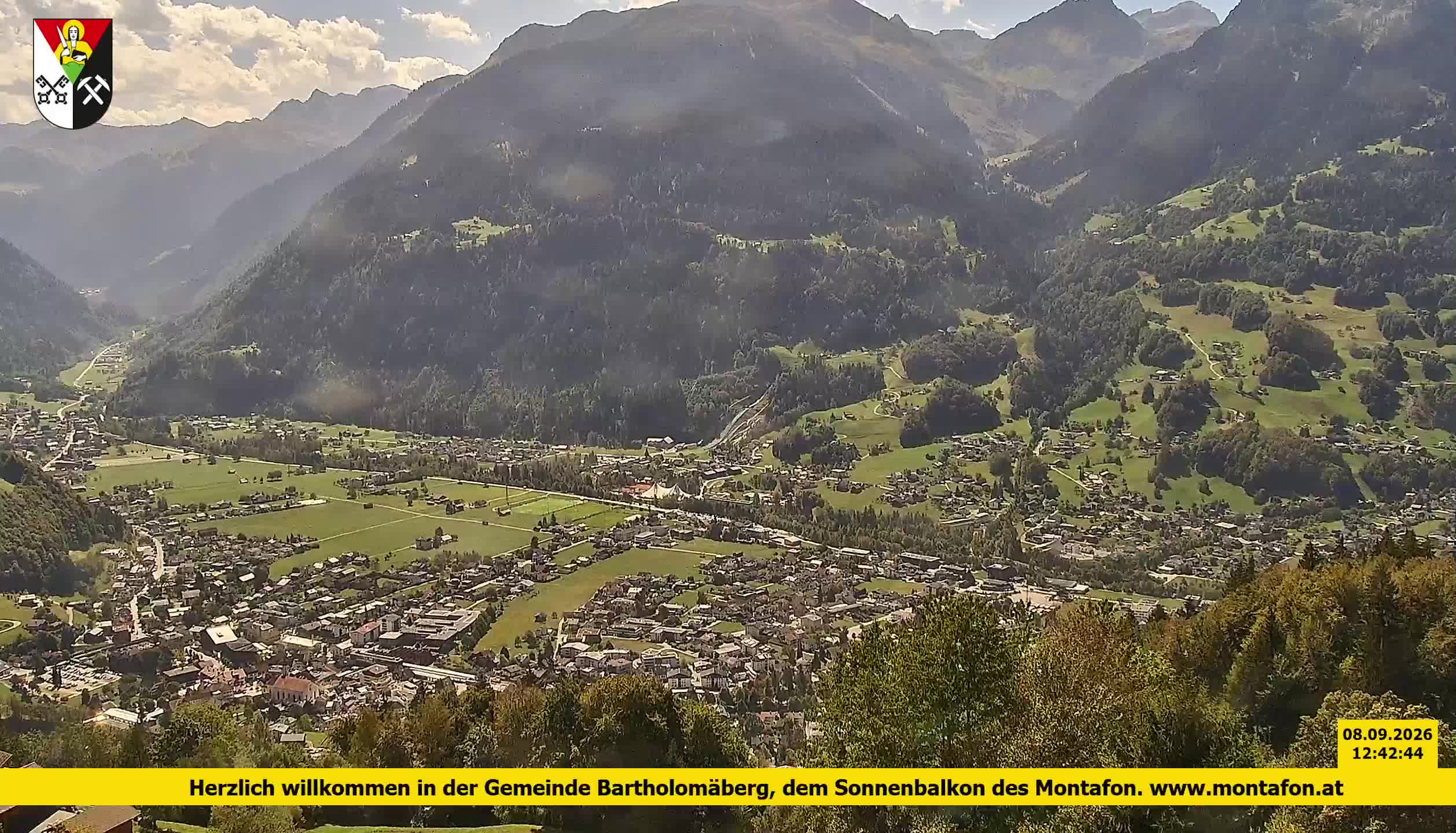 Bartholomäberg | Blick auf Schruns