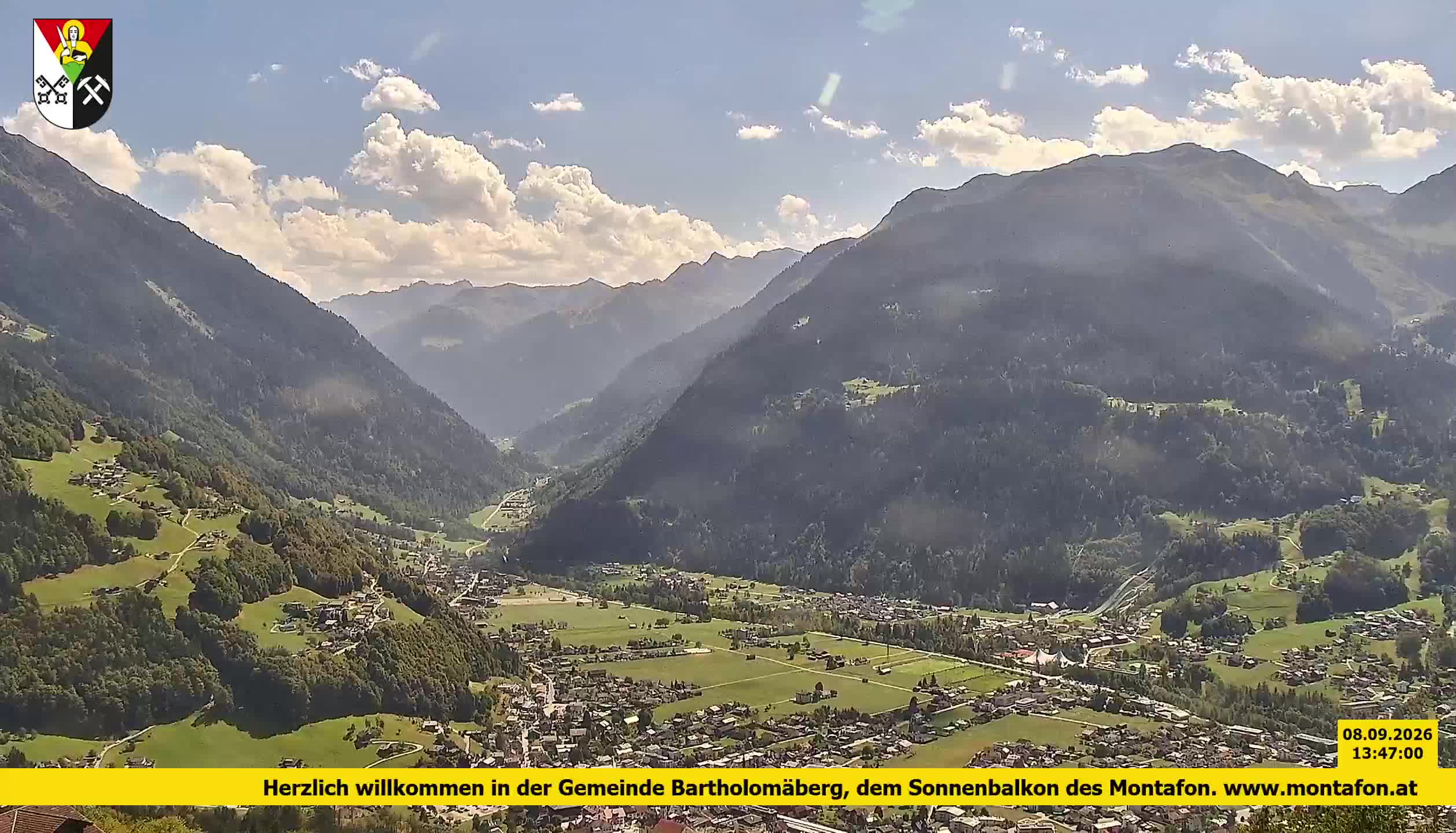 Bartholomäberg | Blick auf Schruns