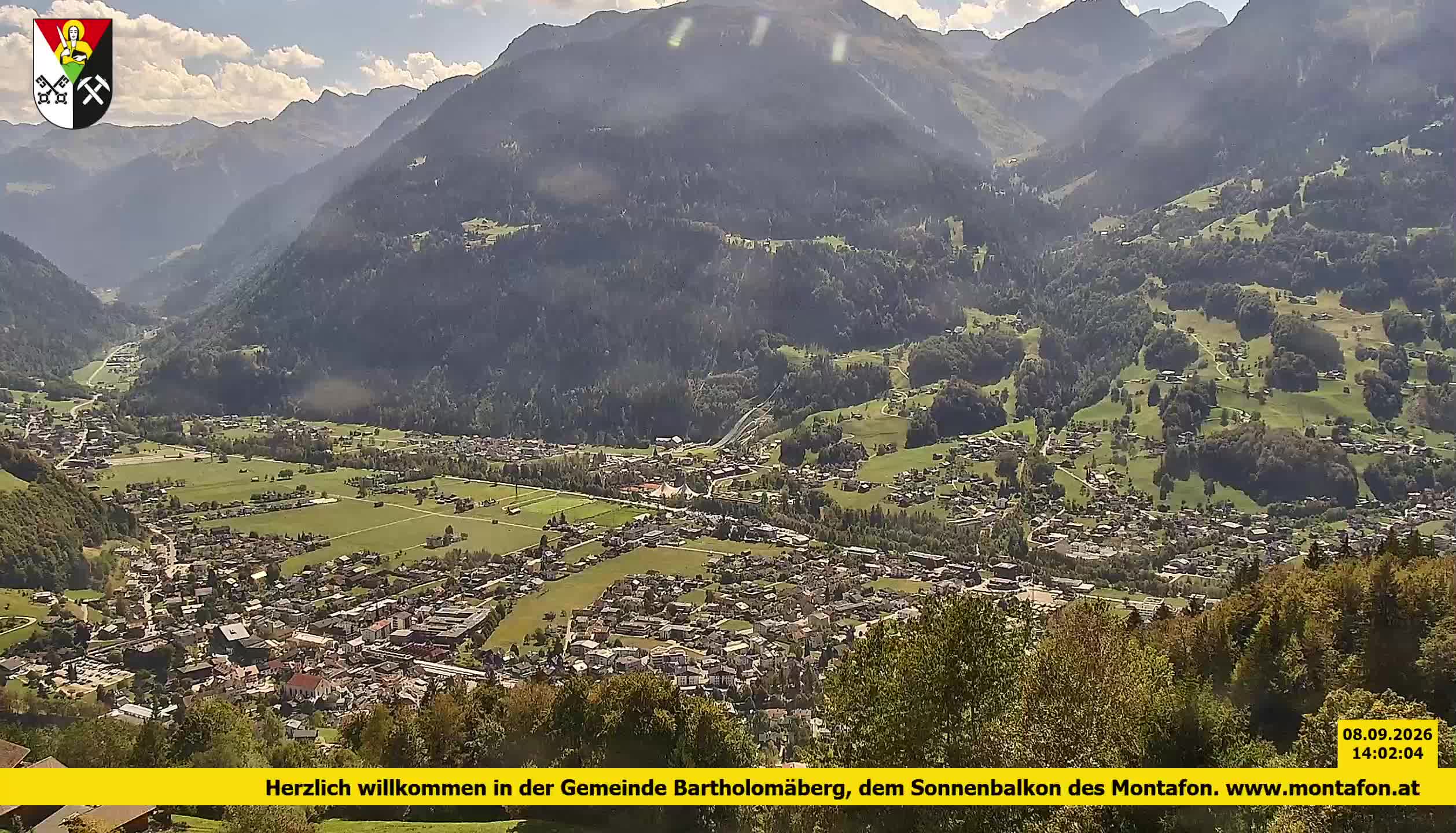 Bartholomäberg | Blick auf Schruns