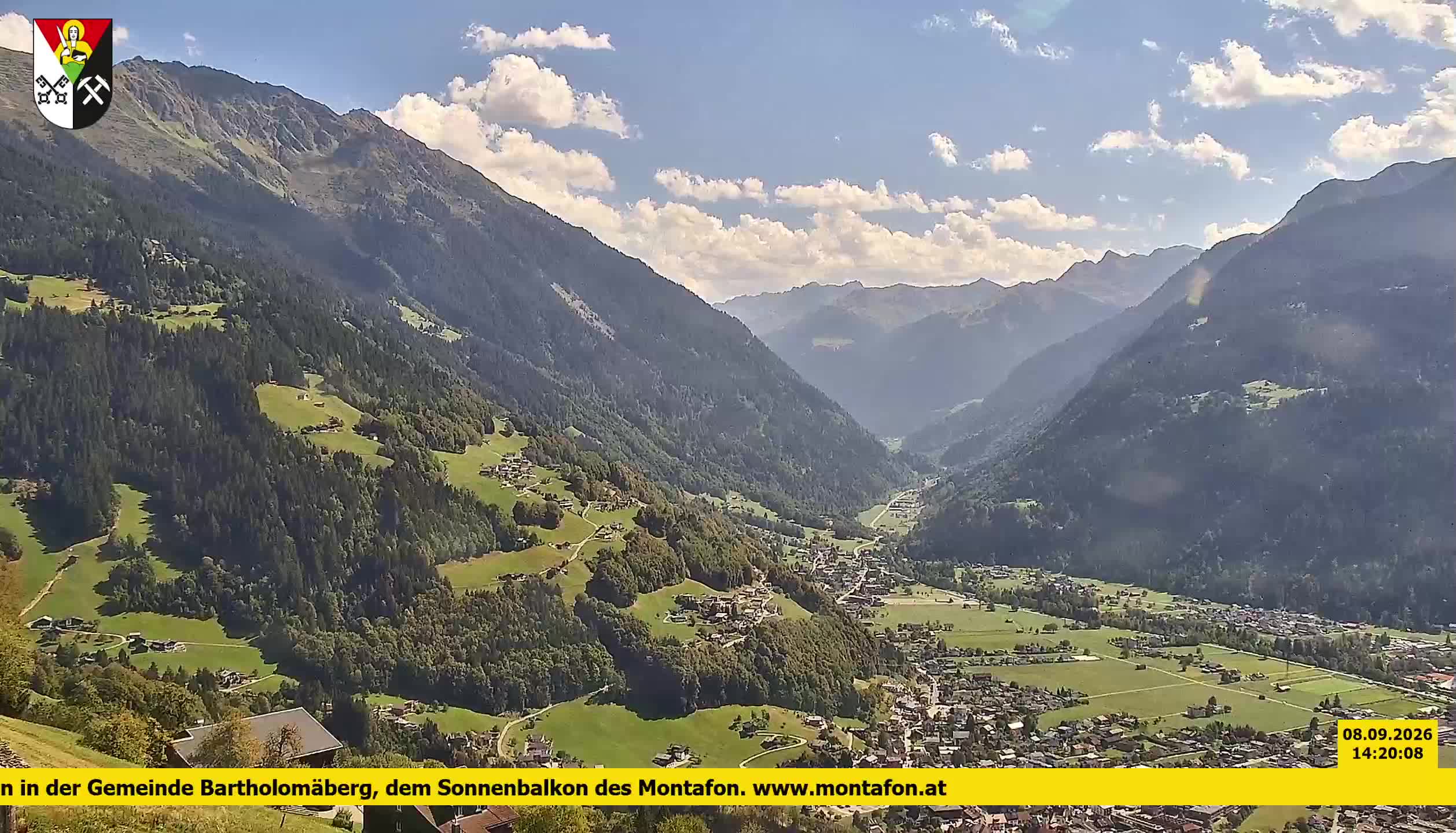 Bartholomäberg | Blick auf Schruns
