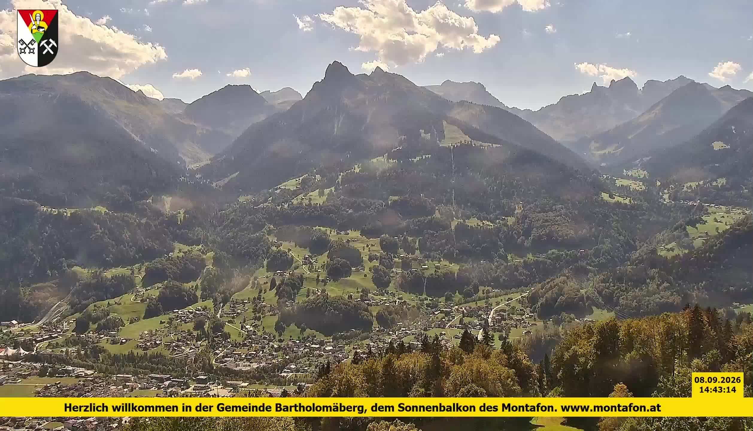 Bartholomäberg | Blick auf Schruns