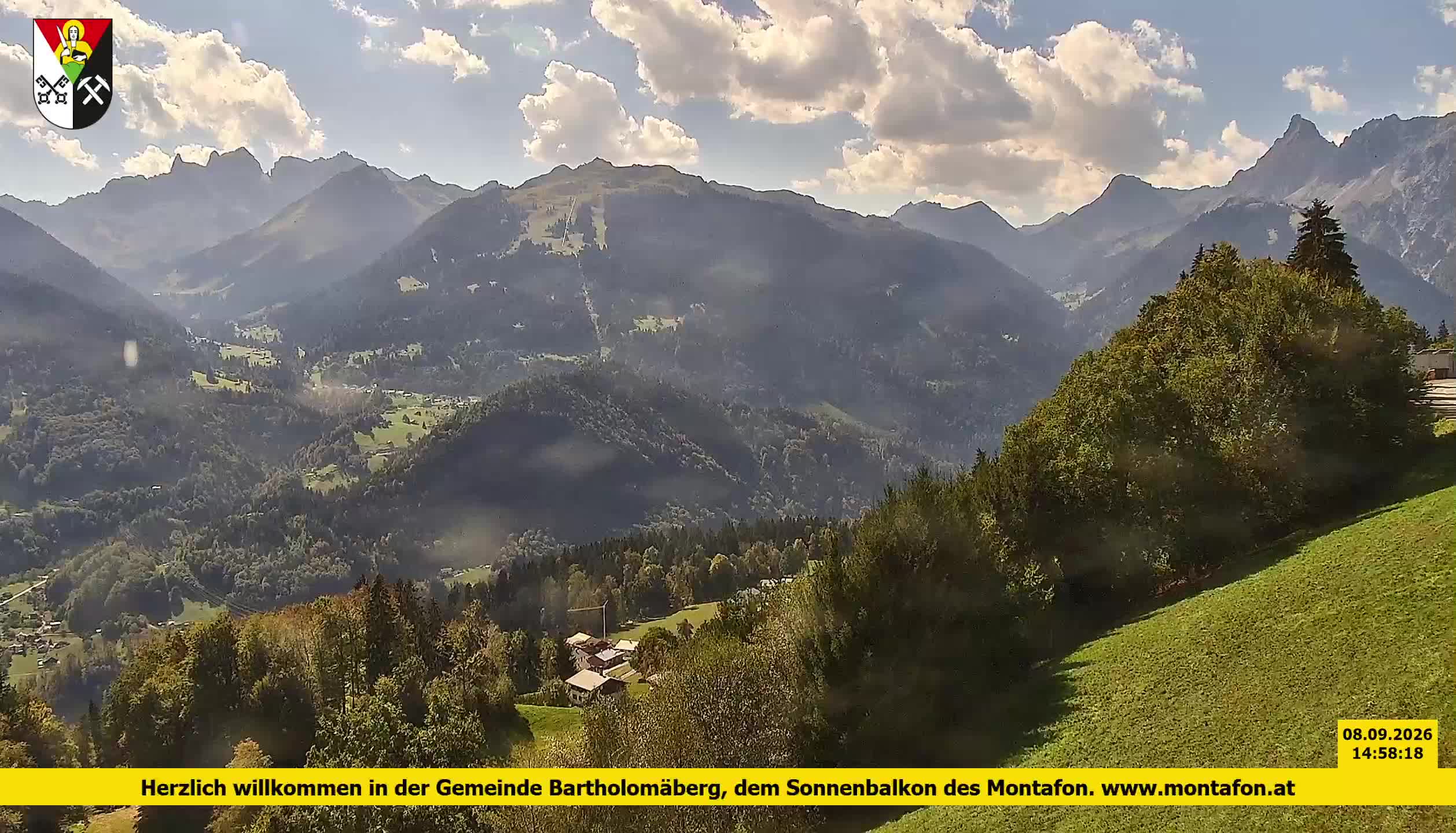 Bartholomäberg | Blick auf Schruns