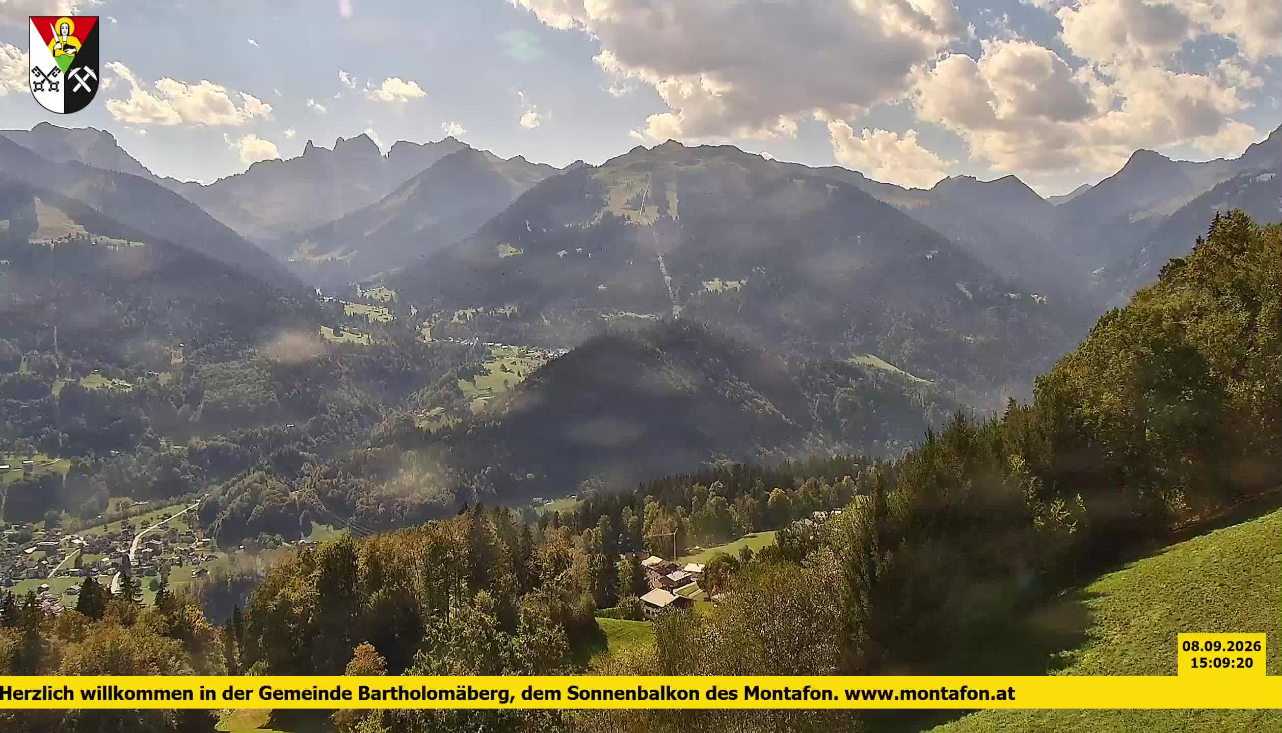 Bartholomäberg | Blick auf Schruns