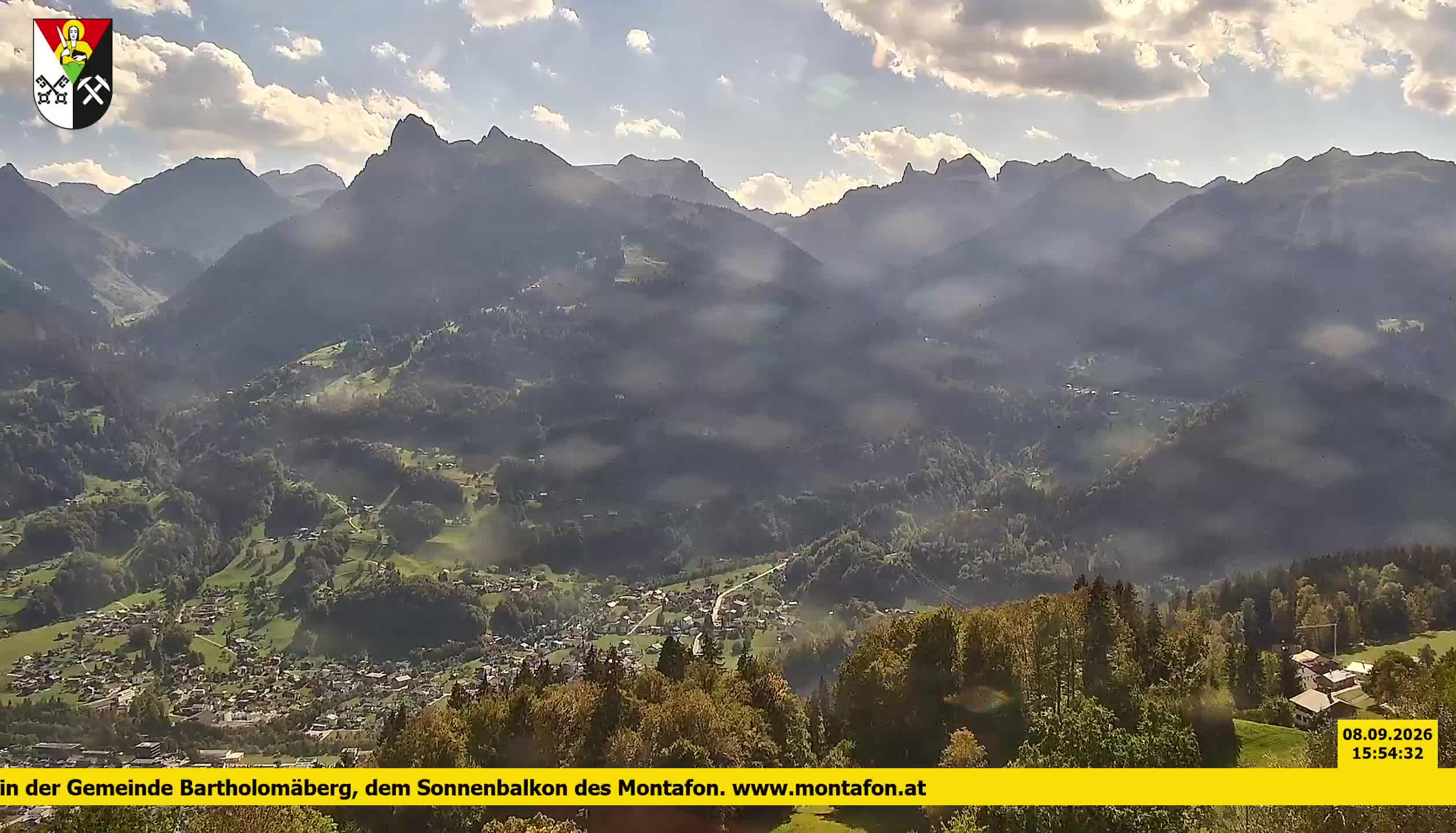 Bartholomäberg | Blick auf Schruns