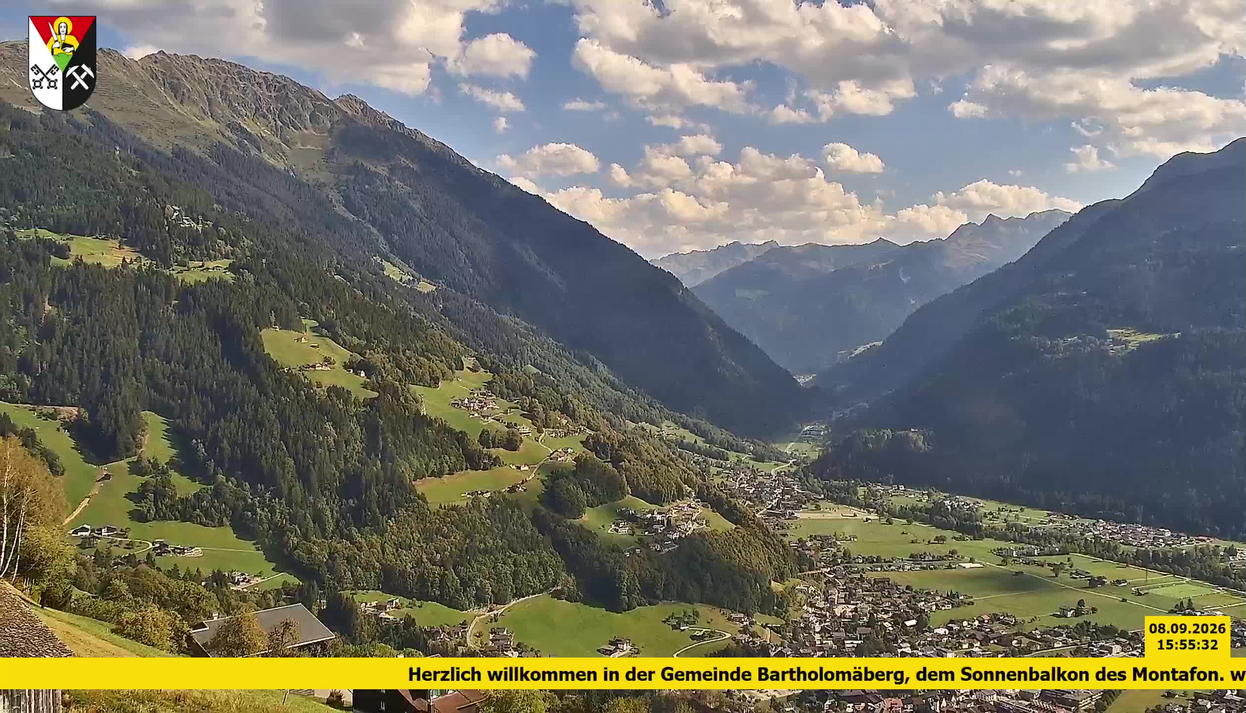 Bartholomäberg | Blick auf Schruns