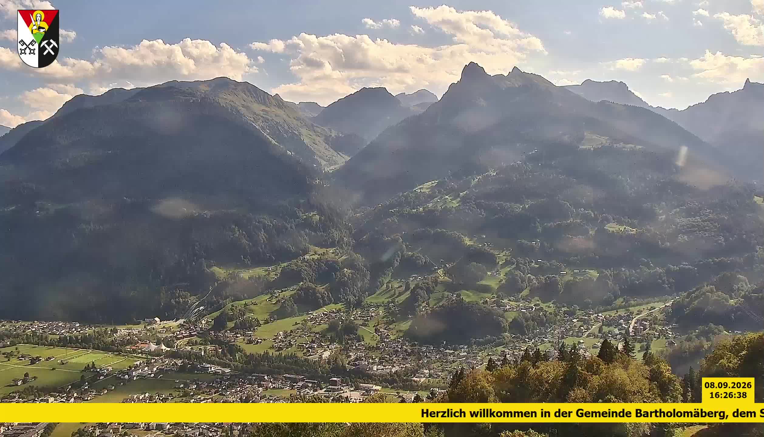 Bartholomäberg | Blick auf Schruns