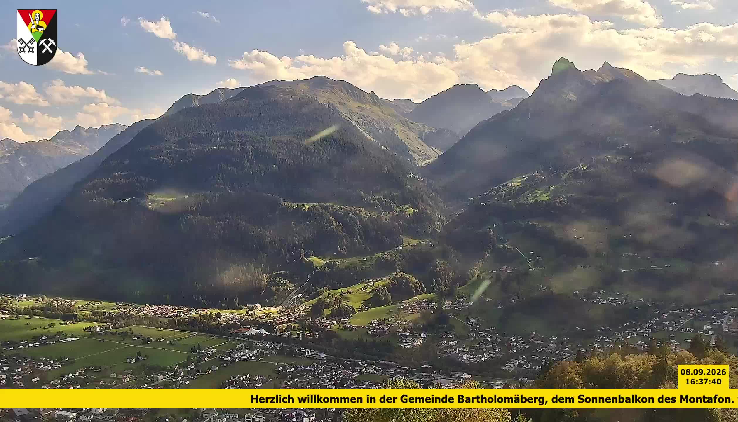 Bartholomäberg | Blick auf Schruns