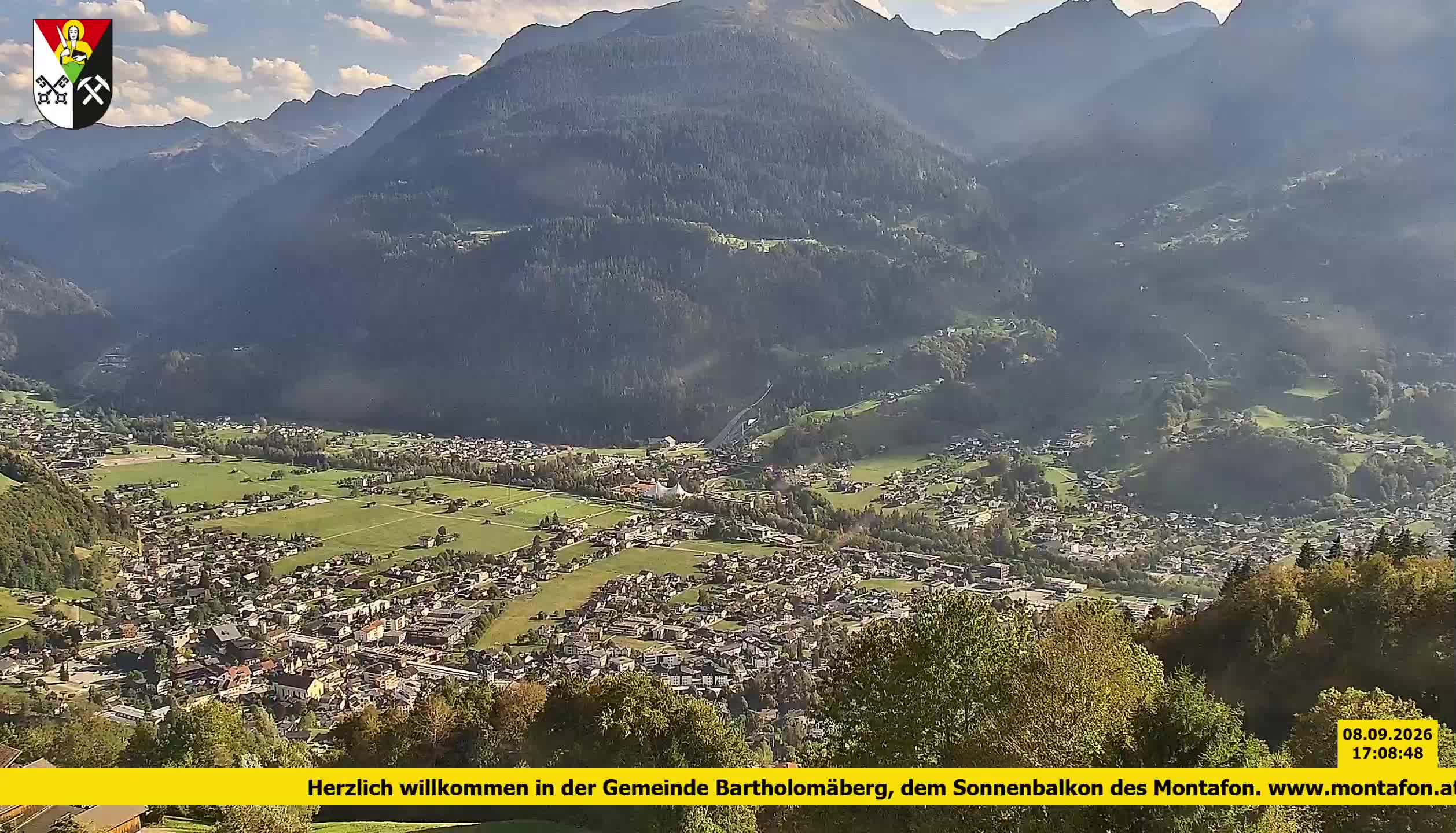 Bartholomäberg | Blick auf Schruns