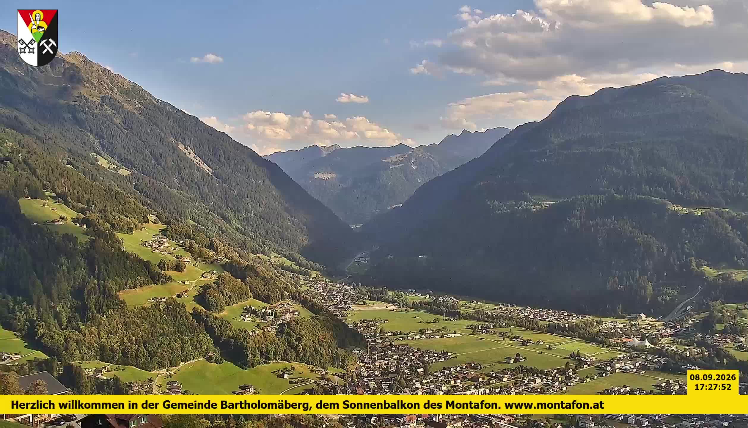 Bartholomäberg | Blick auf Schruns