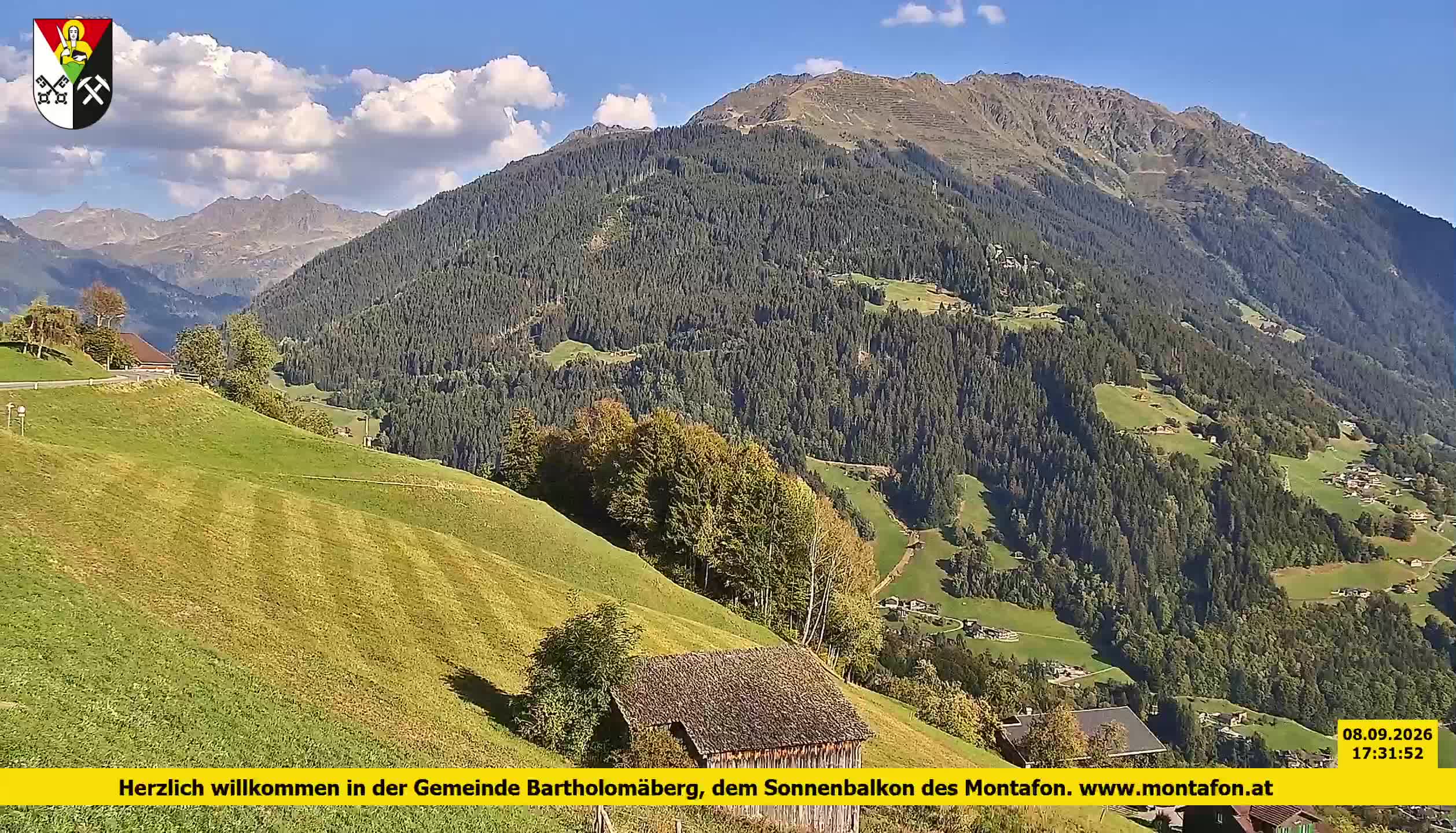 Bartholomäberg | Blick auf Schruns