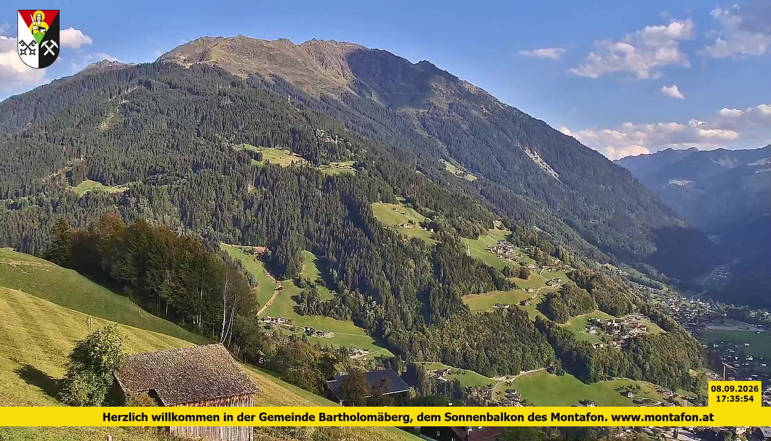 Bartholomäberg | Blick auf Schruns