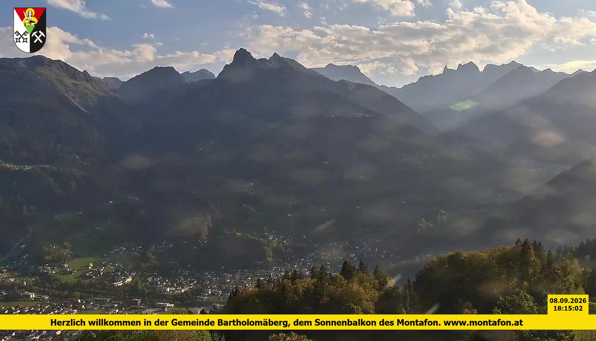 Bartholomäberg | Blick auf Schruns