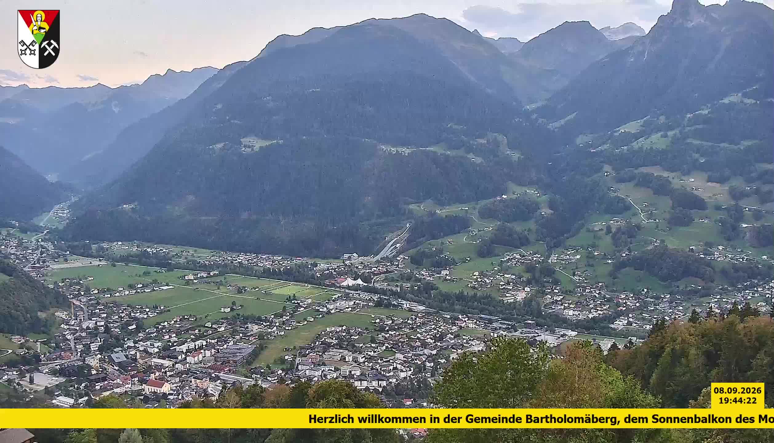 Bartholomäberg | Blick auf Schruns