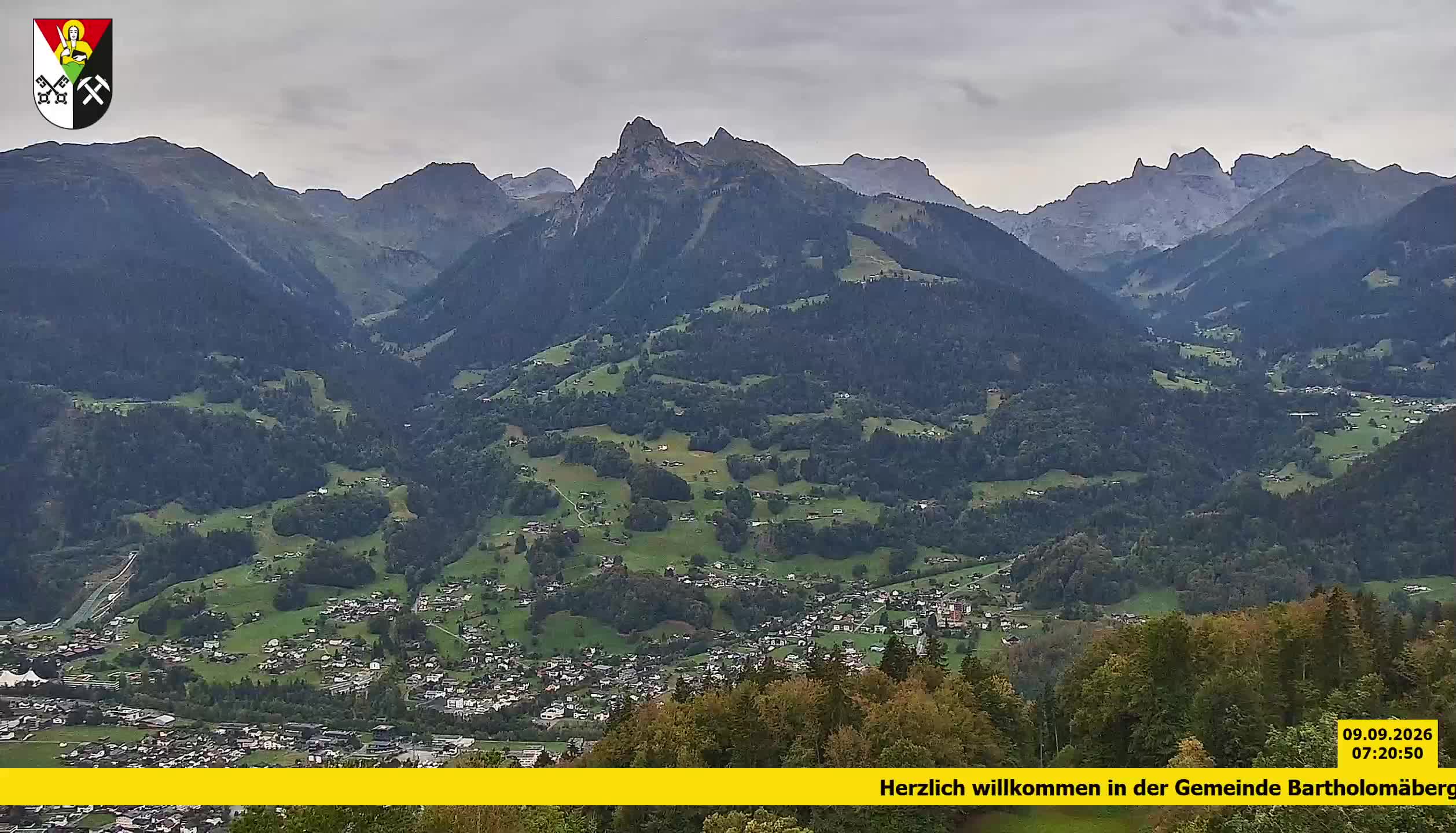 Bartholomäberg | Blick auf Schruns
