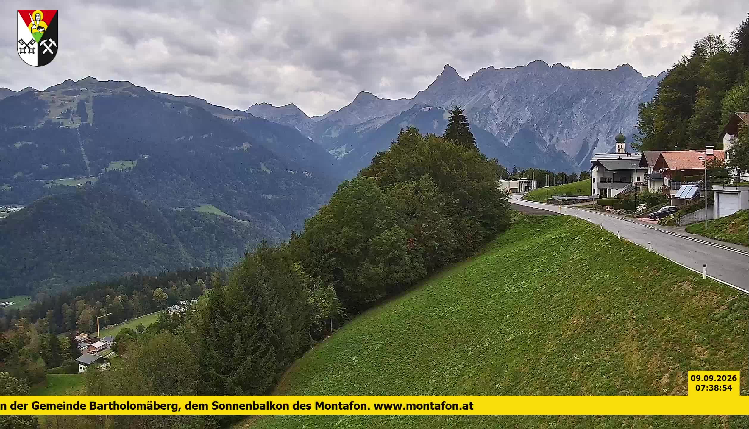 Bartholomäberg | Blick auf Schruns