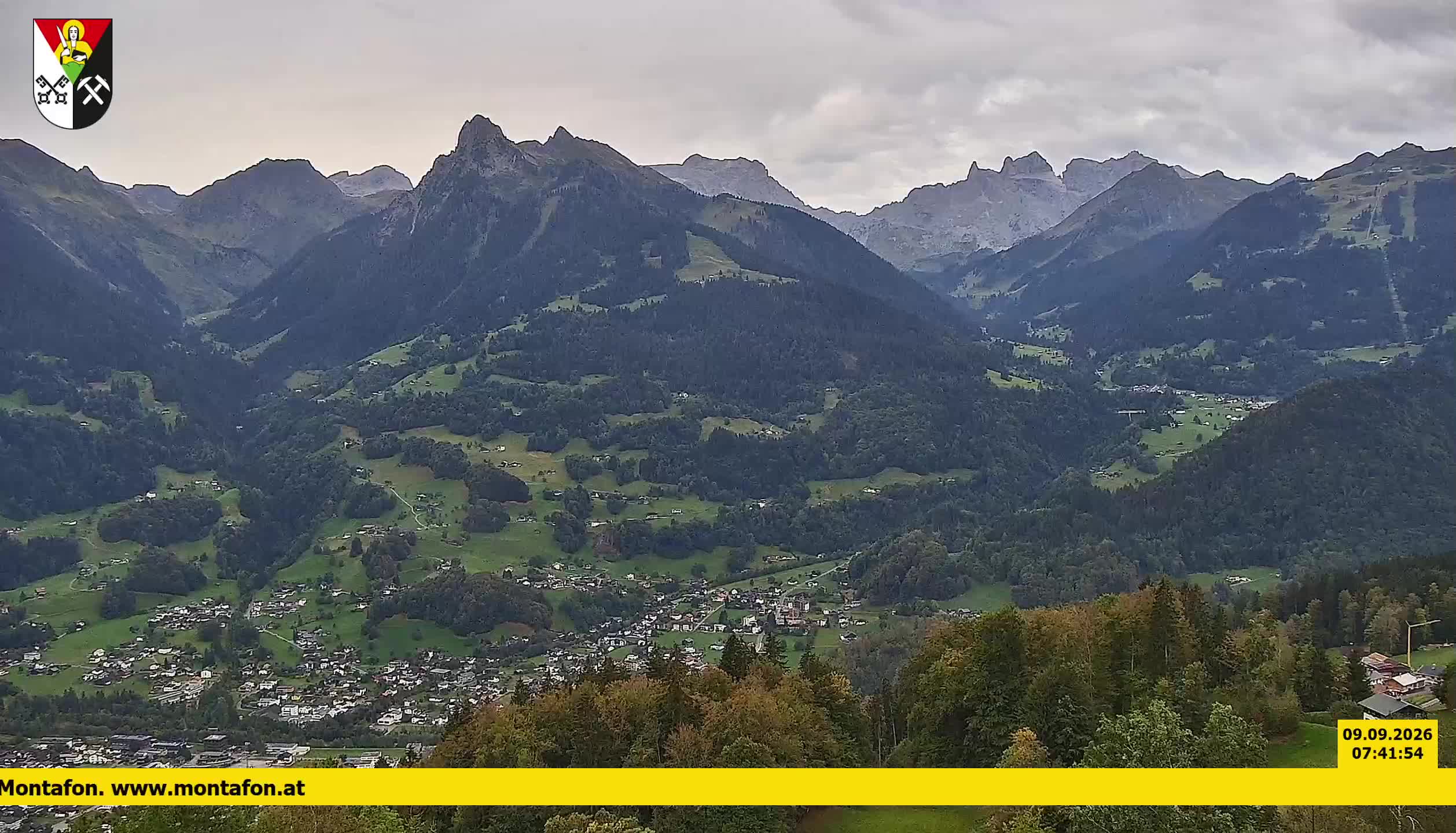 Bartholomäberg | Blick auf Schruns