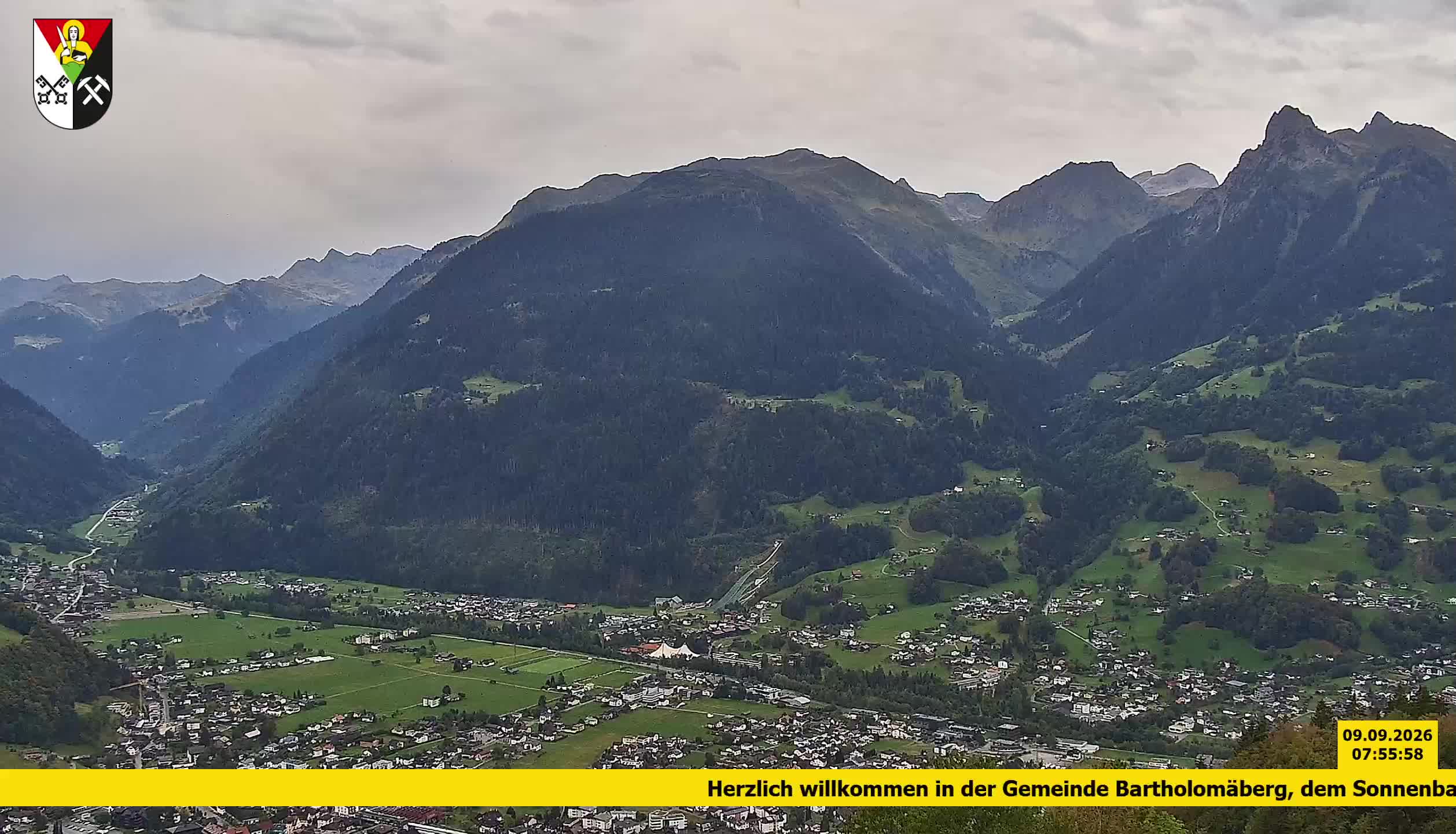 Bartholomäberg | Blick auf Schruns