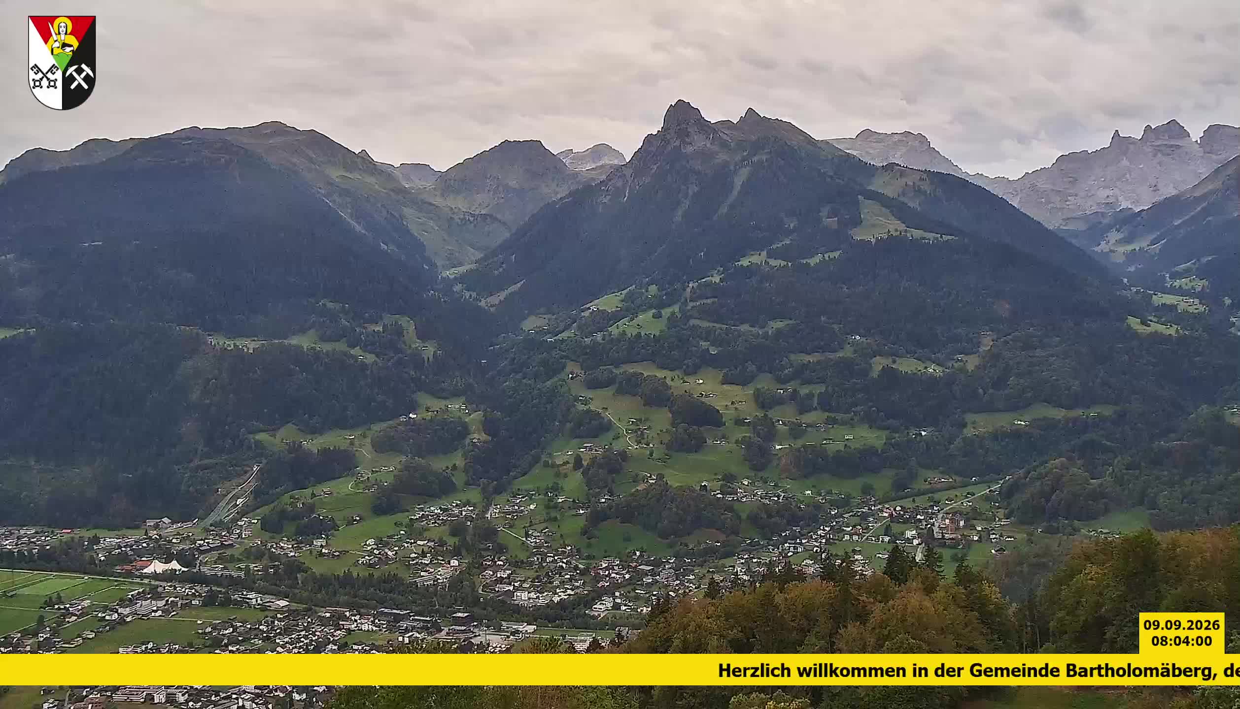 Bartholomäberg | Blick auf Schruns