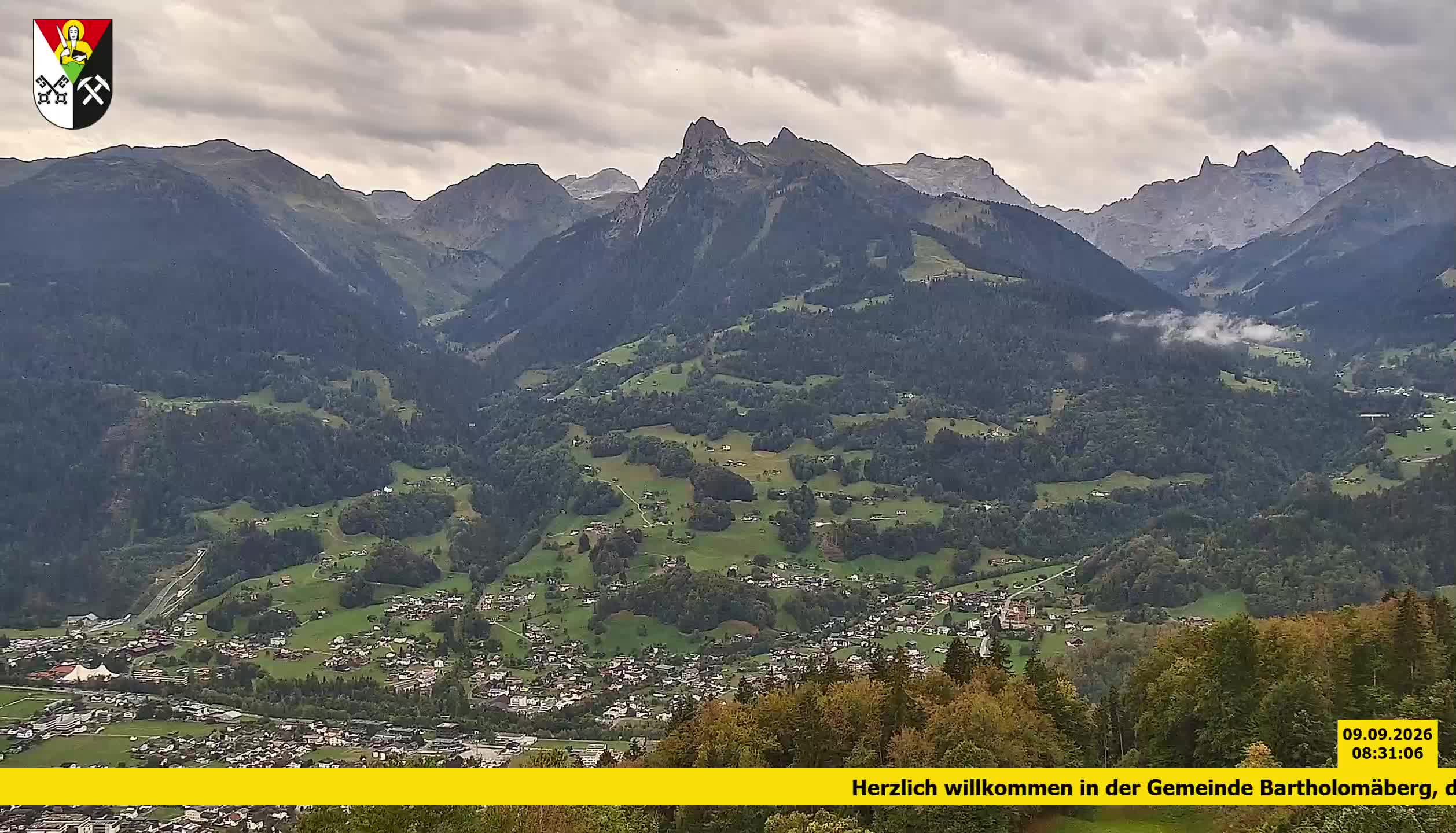 Bartholomäberg | Blick auf Schruns