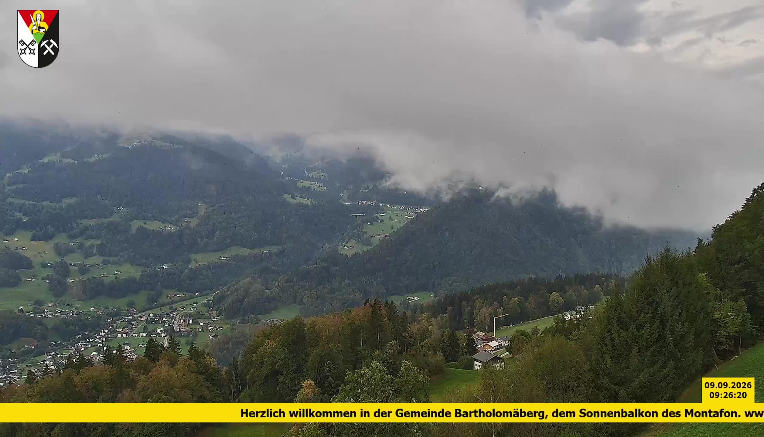 Bartholomäberg | Blick auf Schruns