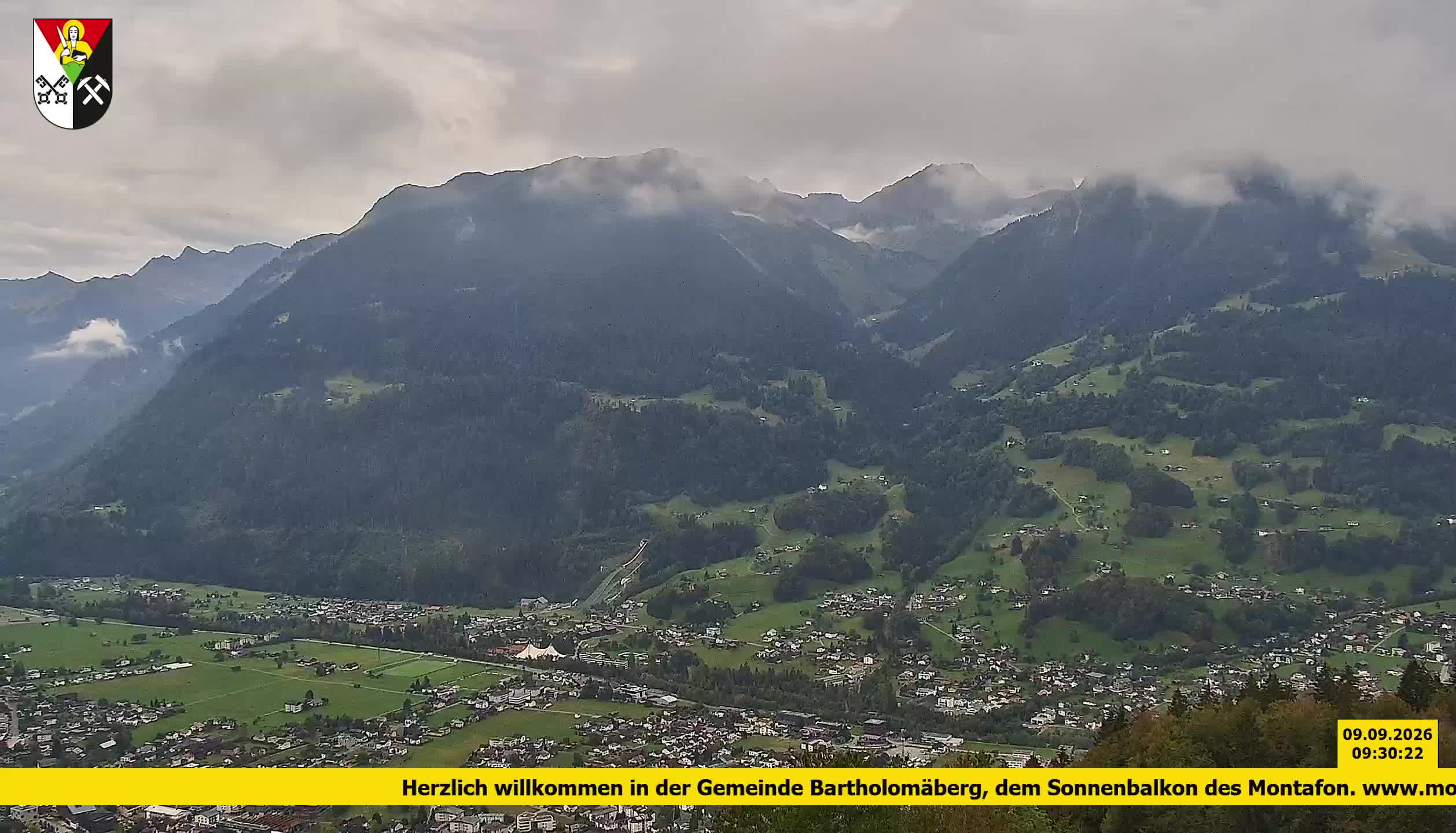 Bartholomäberg | Blick auf Schruns