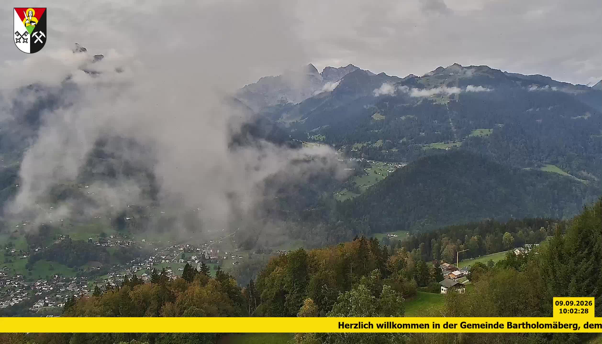 Bartholomäberg | Blick auf Schruns