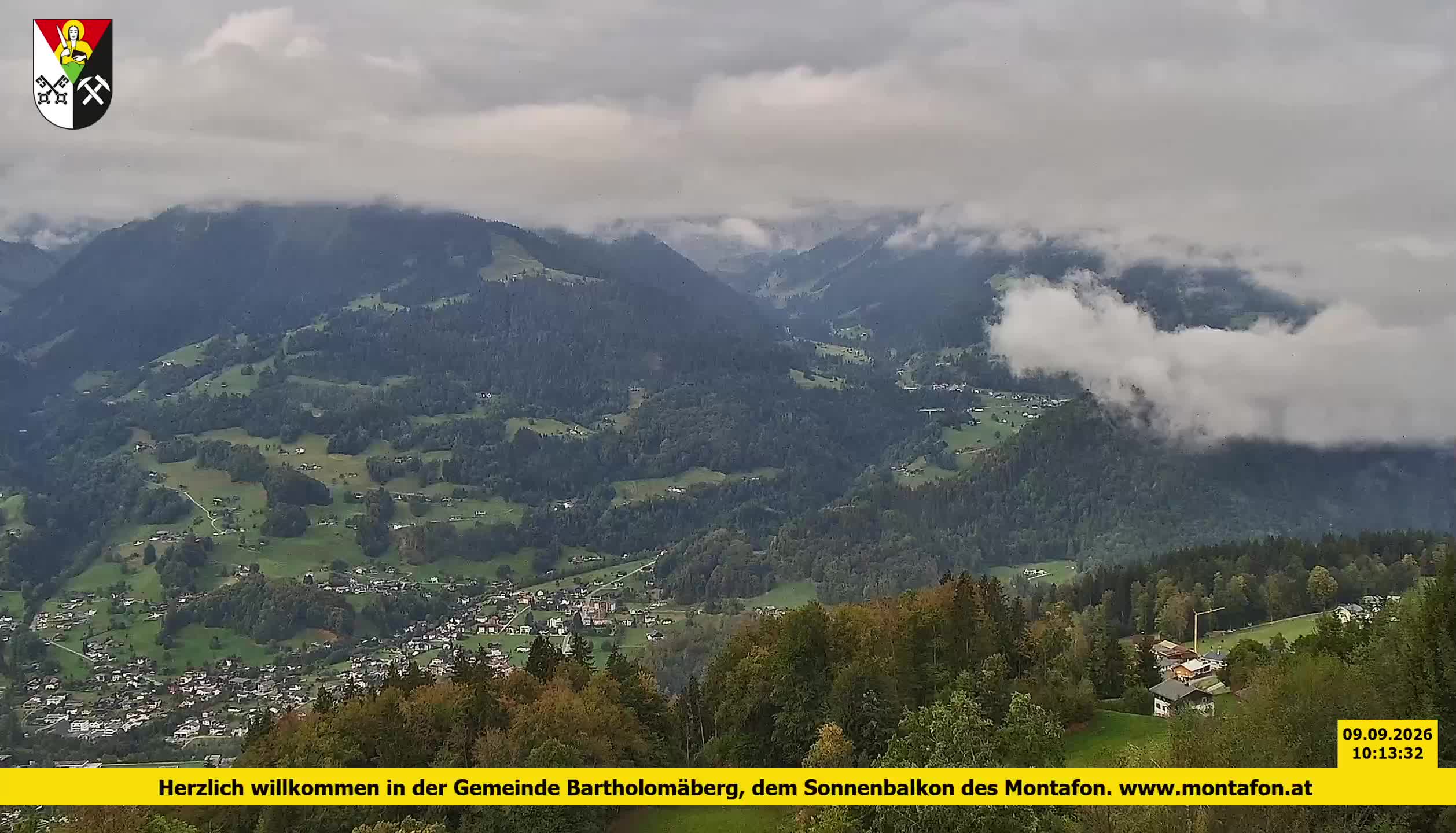 Bartholomäberg | Blick auf Schruns
