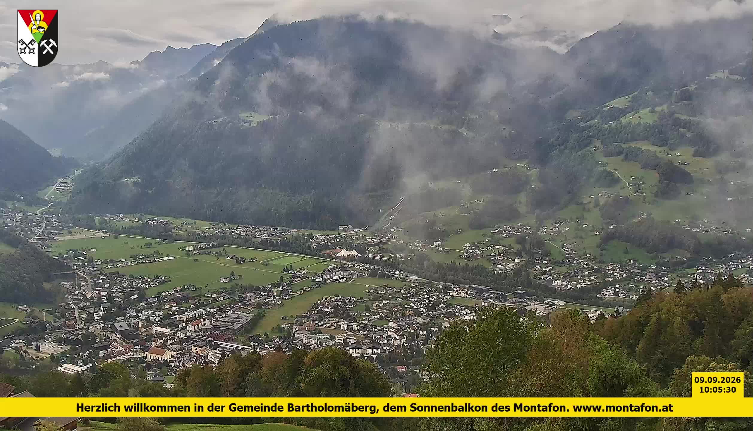 Bartholomäberg | Blick auf Schruns