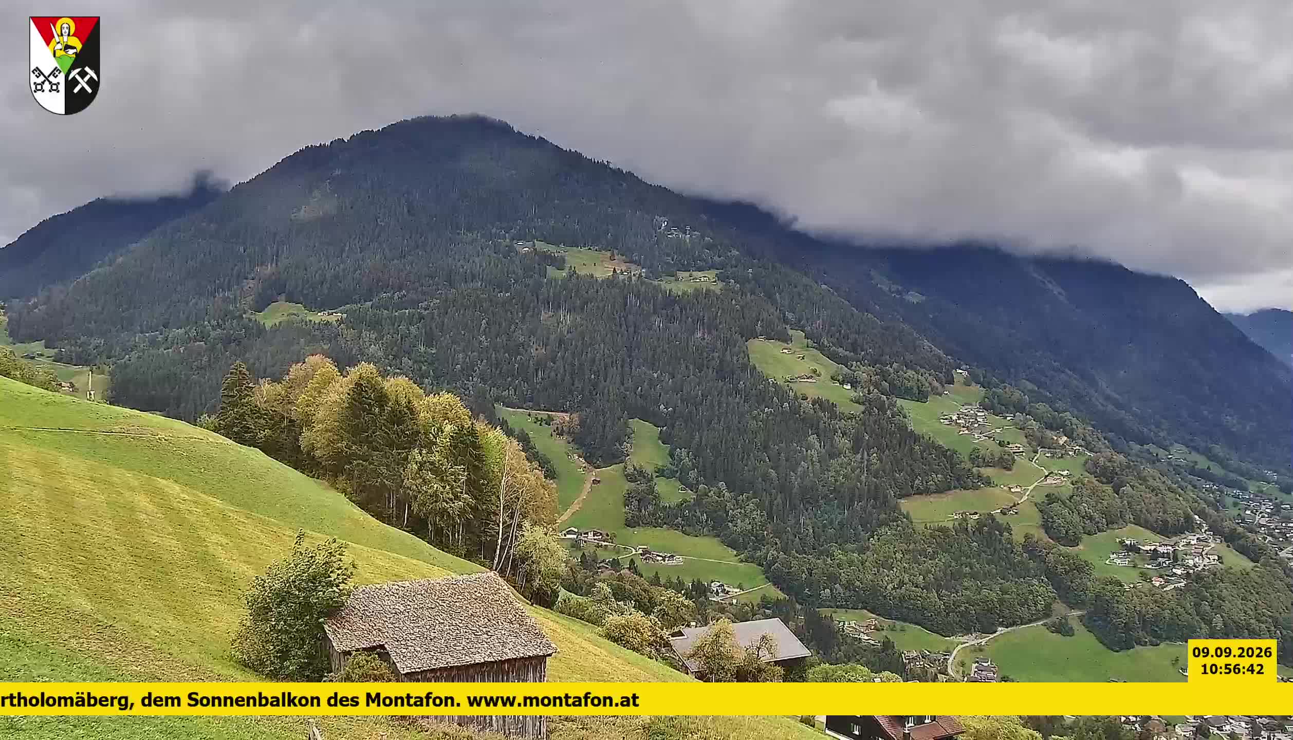 Bartholomäberg | Blick auf Schruns
