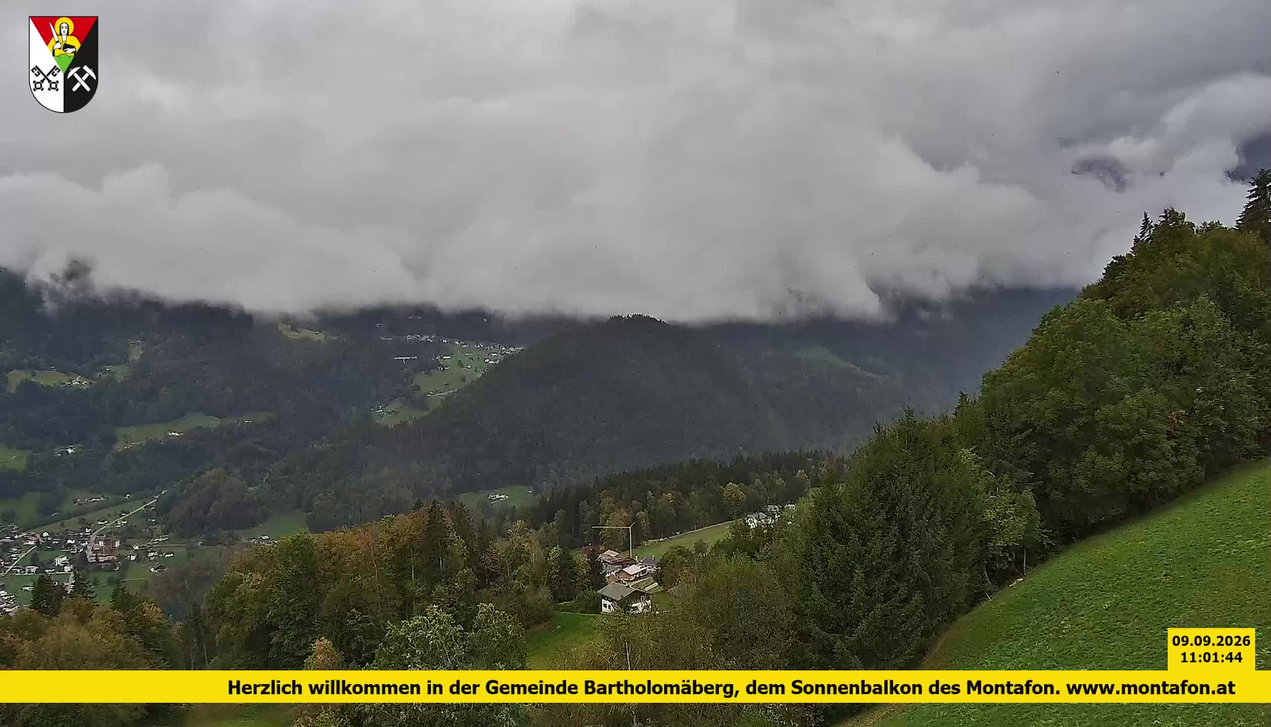 Bartholomäberg | Blick auf Schruns