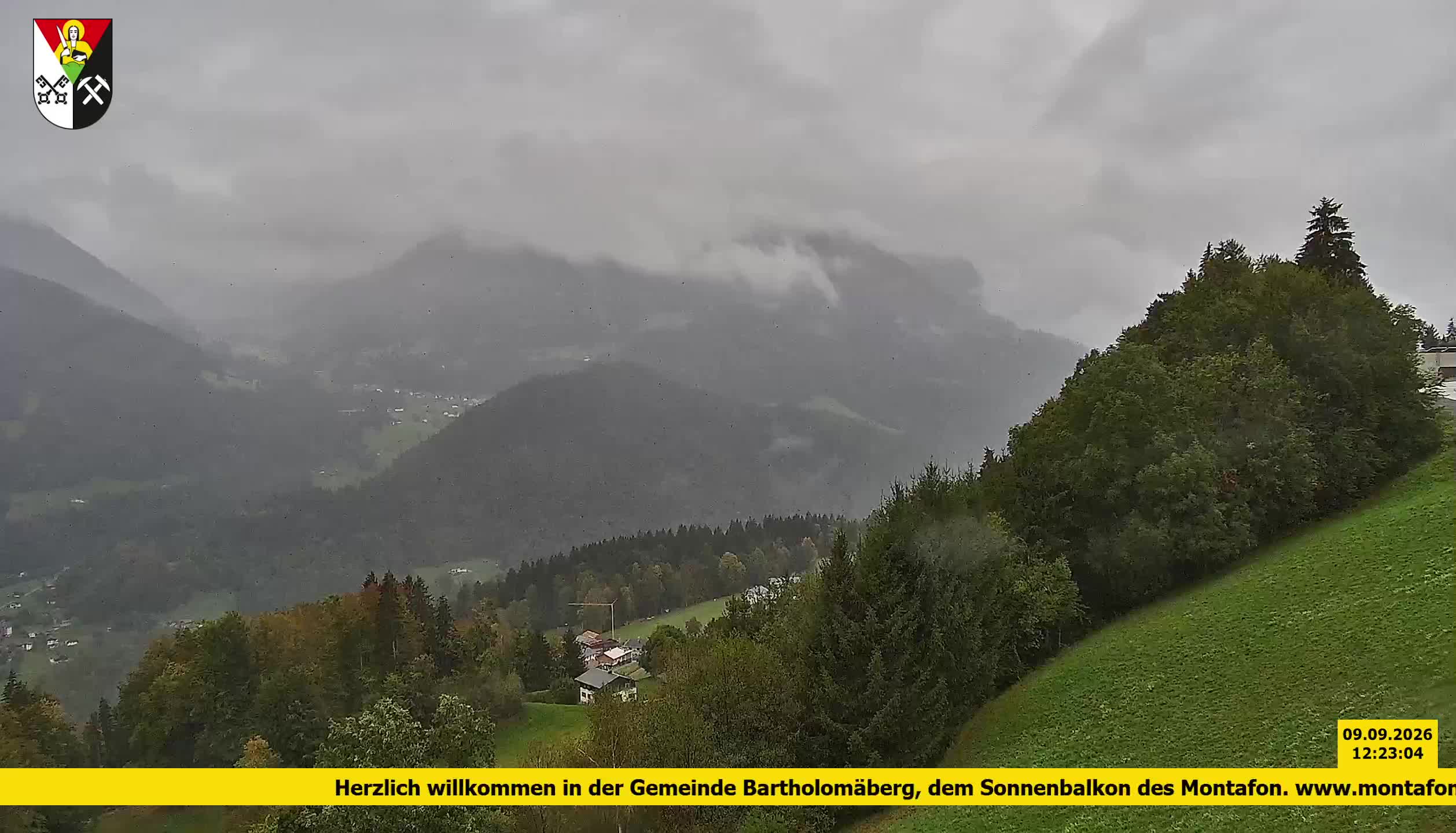 Bartholomäberg | Blick auf Schruns