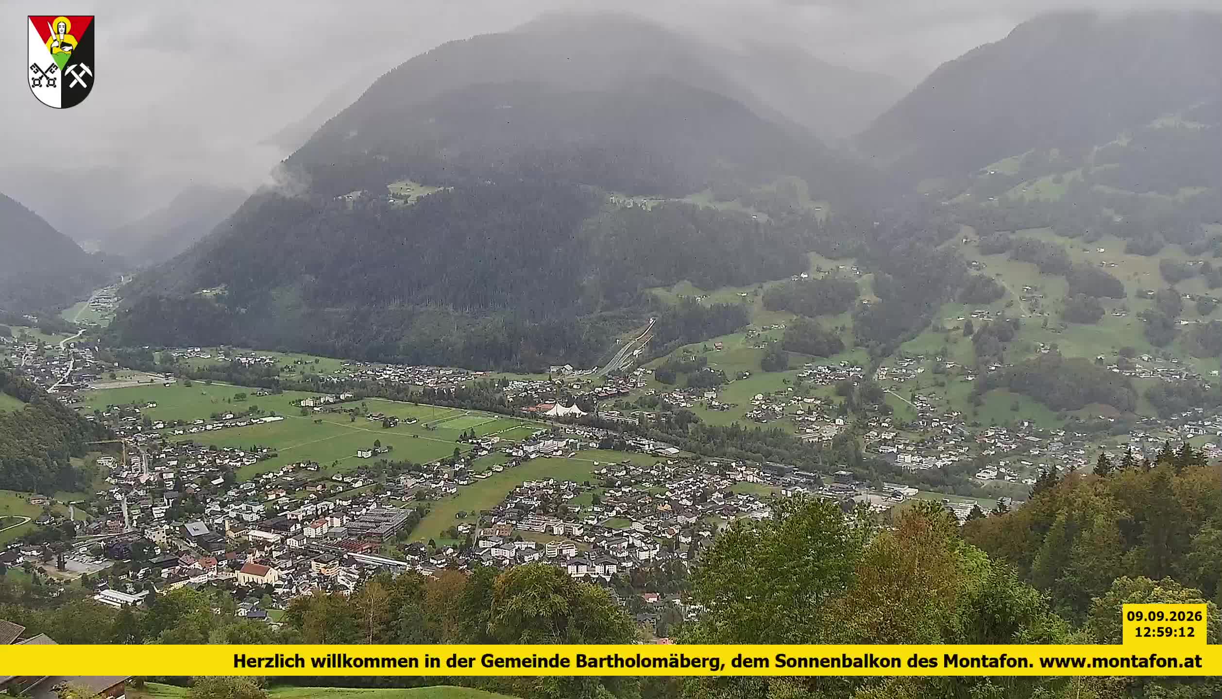 Bartholomäberg | Blick auf Schruns