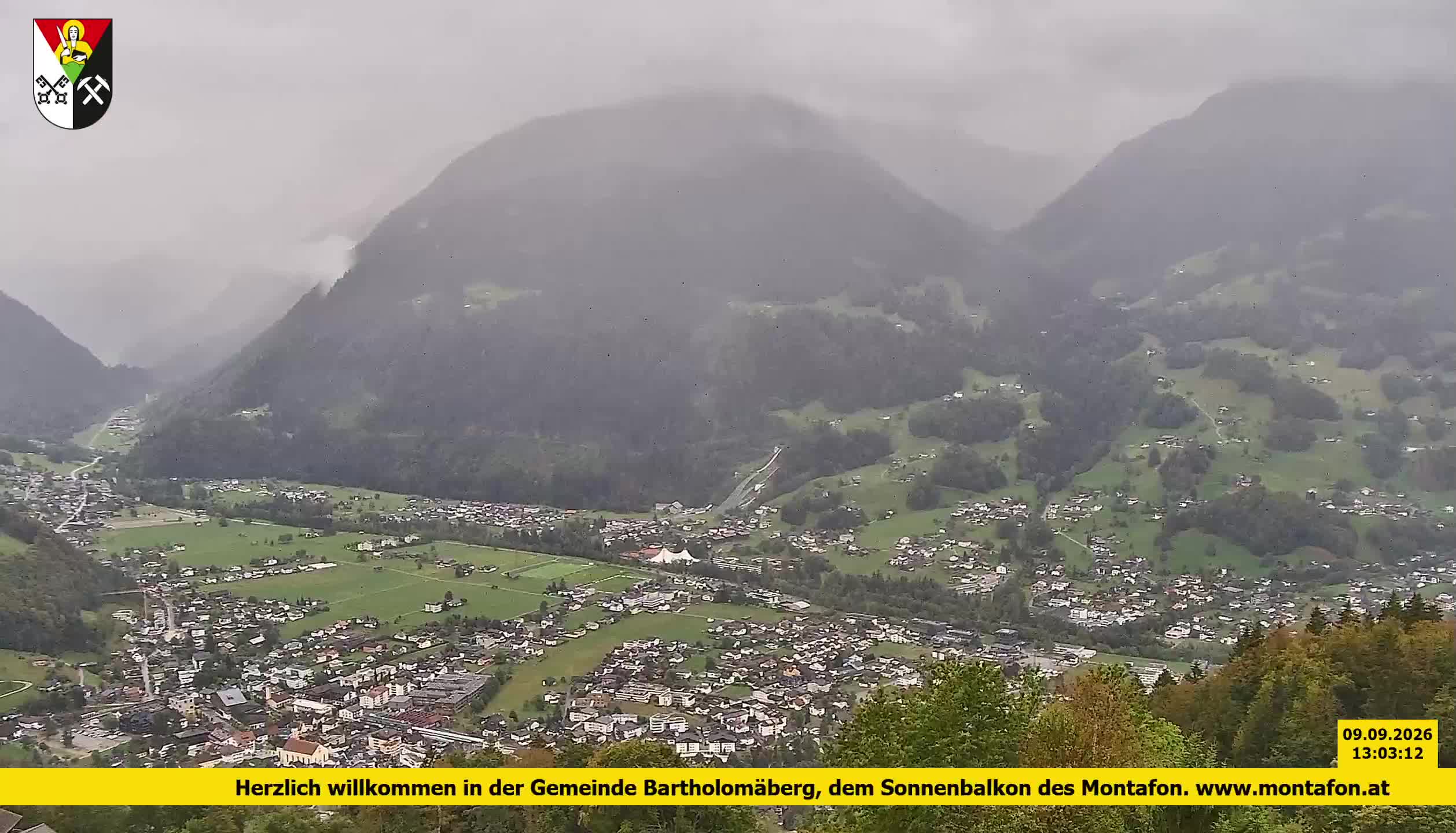Bartholomäberg | Blick auf Schruns