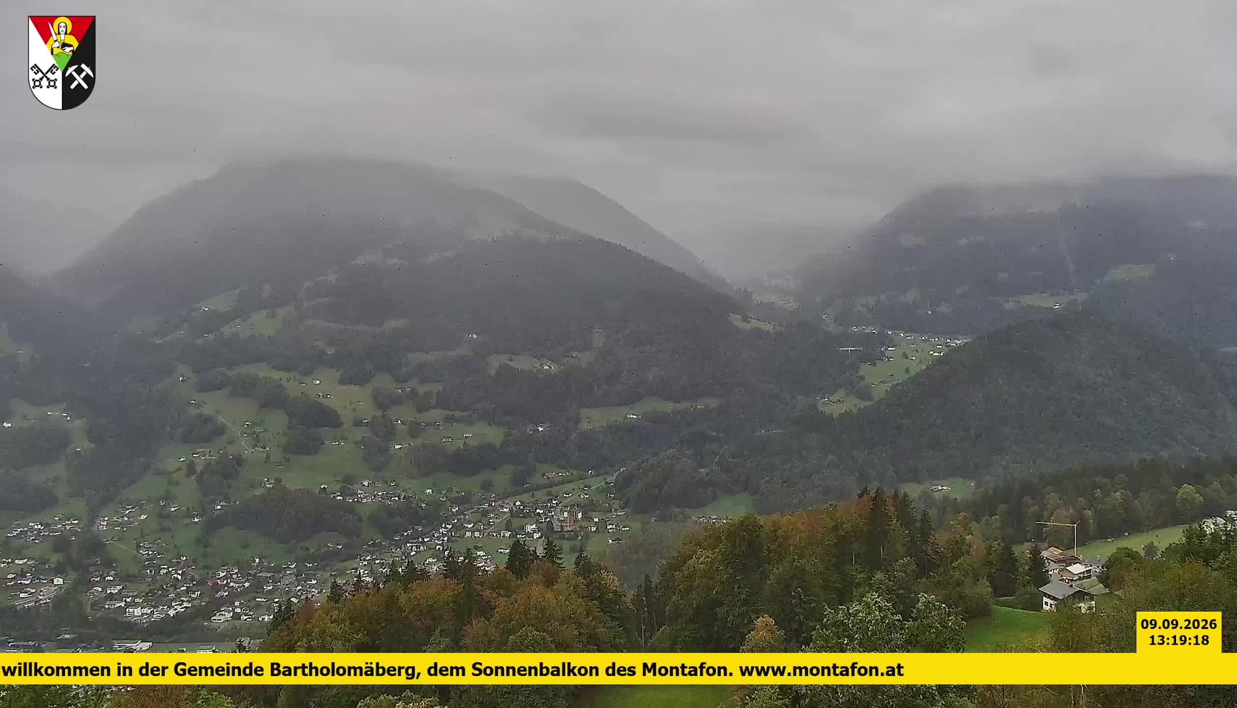 Bartholomäberg | Blick auf Schruns