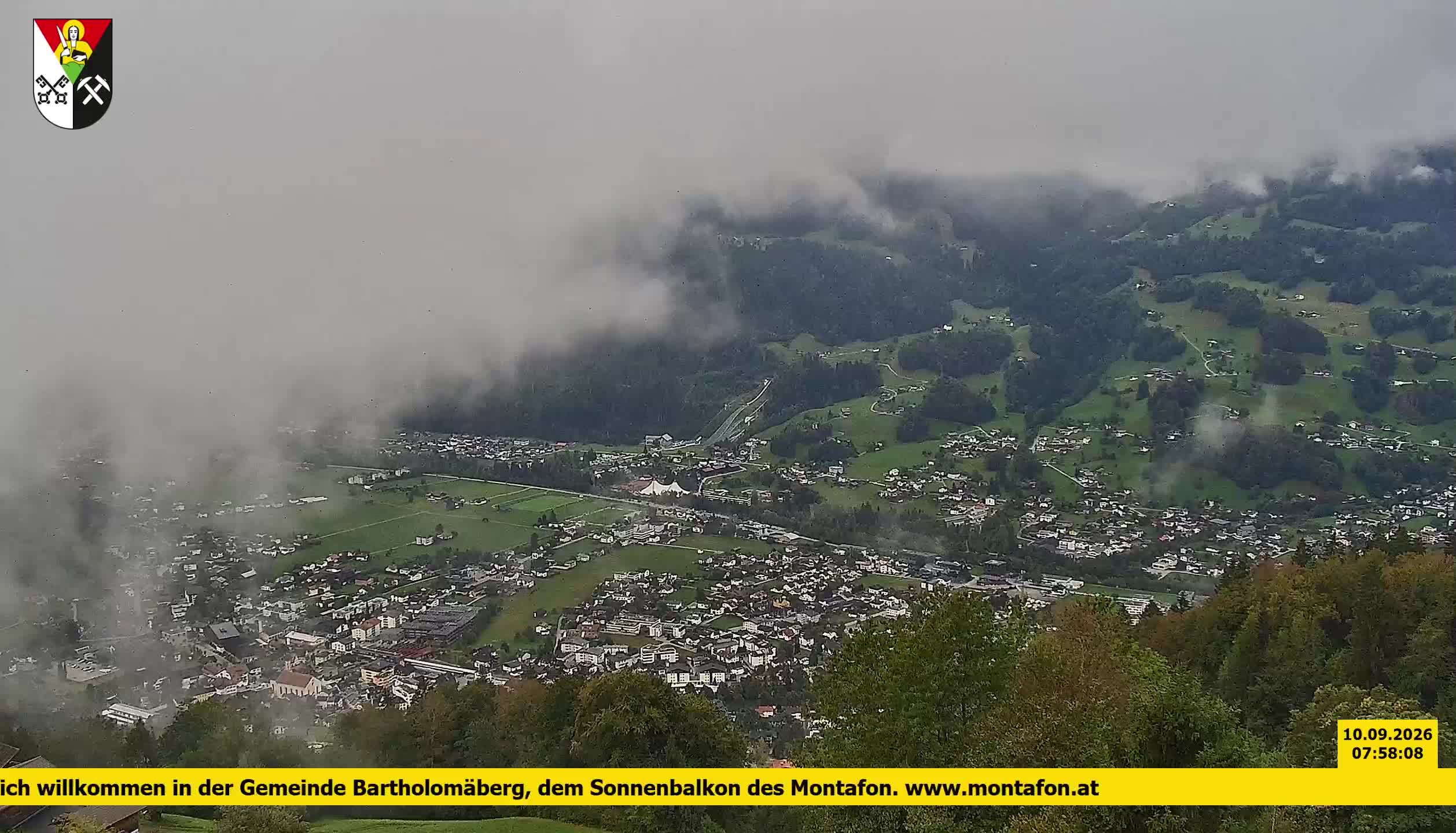 Bartholomäberg | Blick auf Schruns