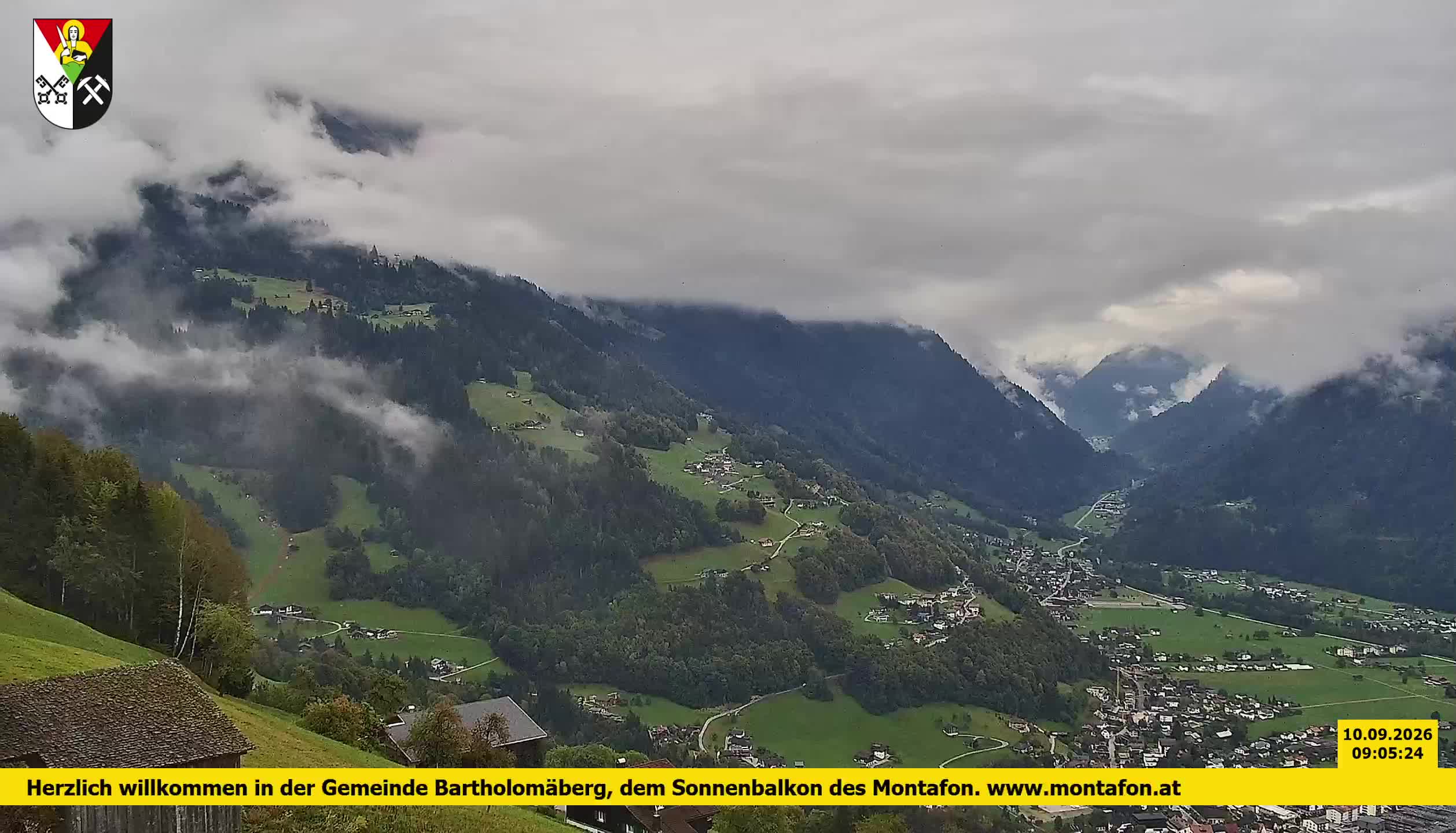 Bartholomäberg | Blick auf Schruns