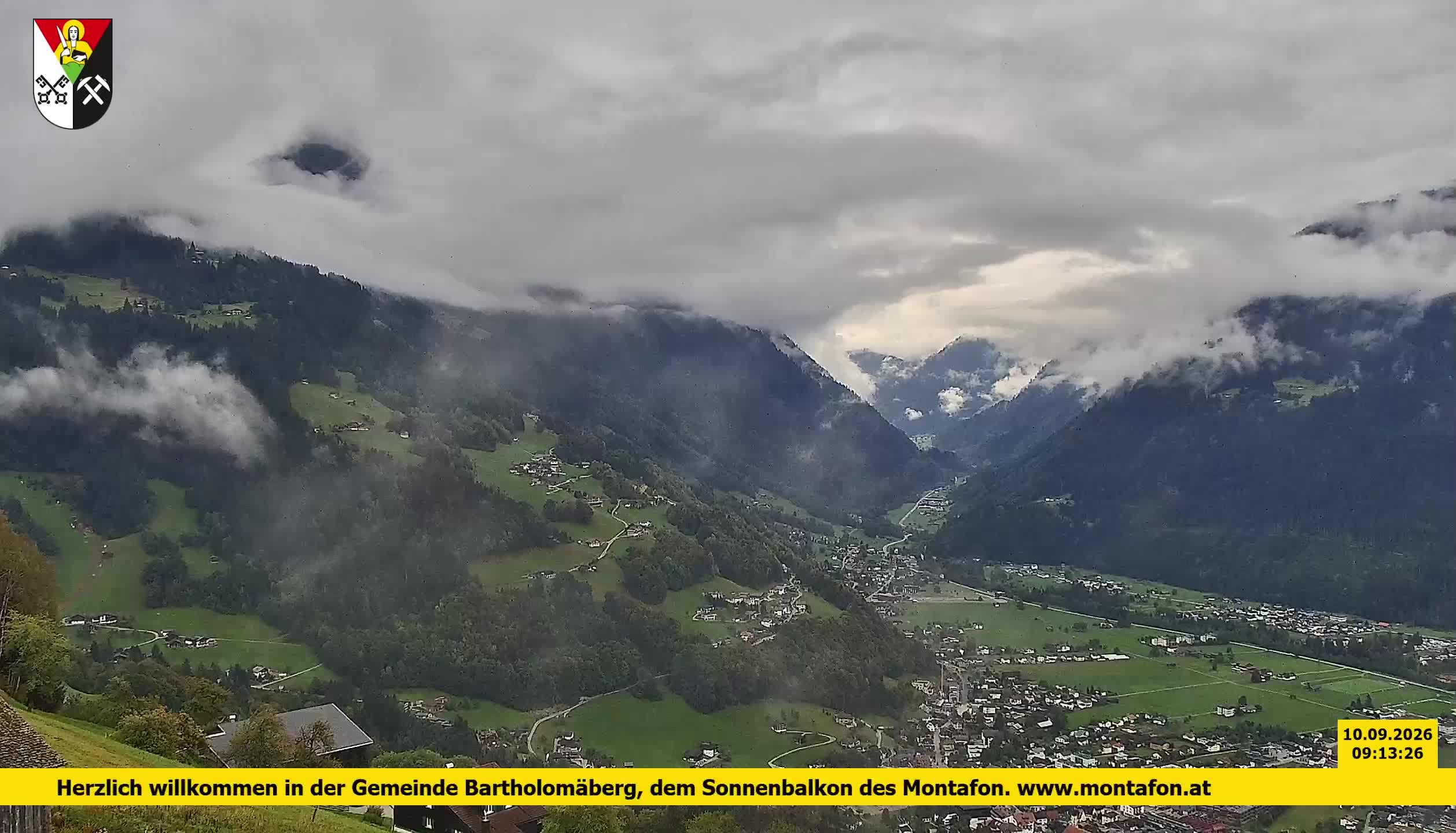 Bartholomäberg | Blick auf Schruns