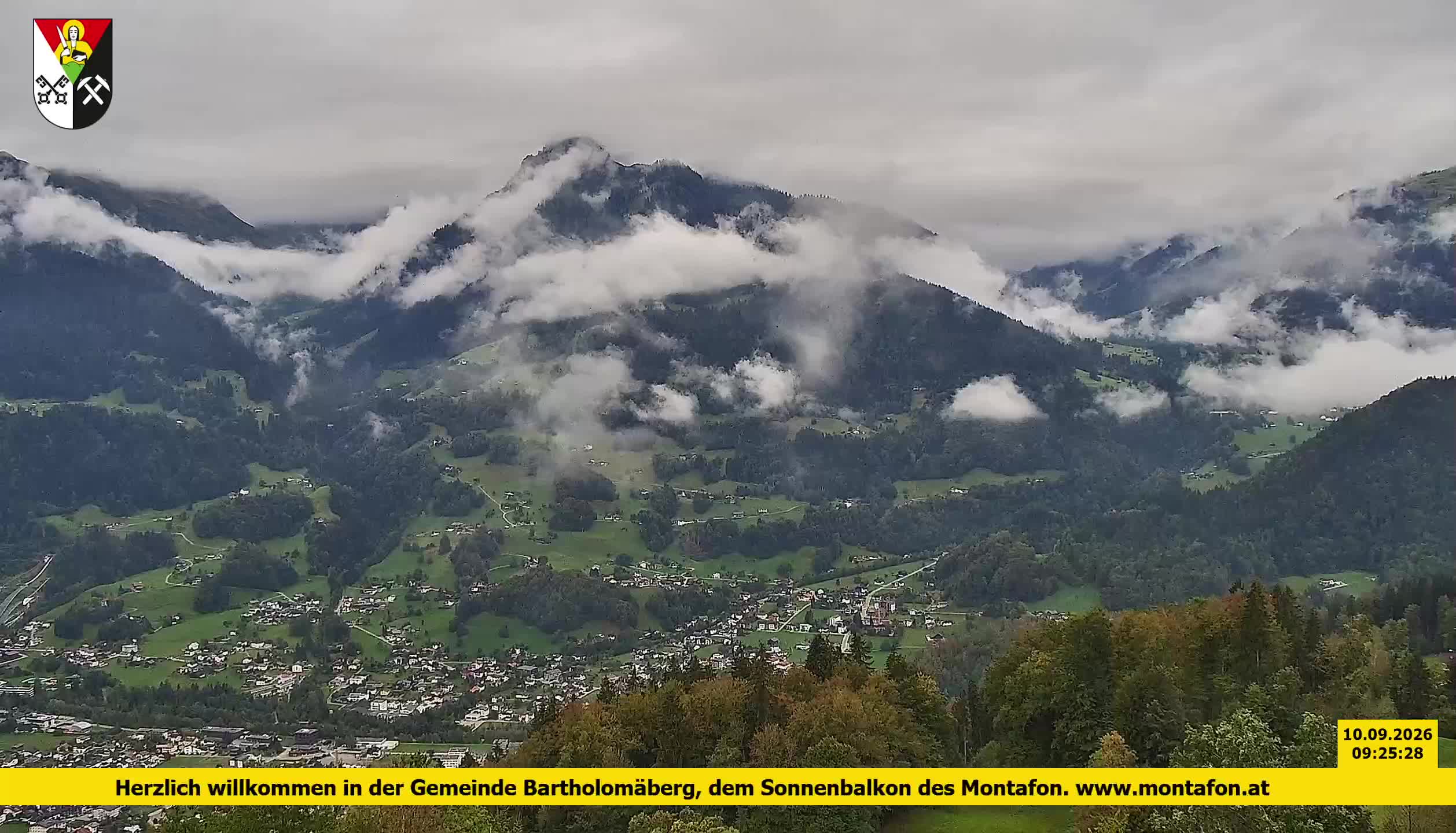 Bartholomäberg | Blick auf Schruns