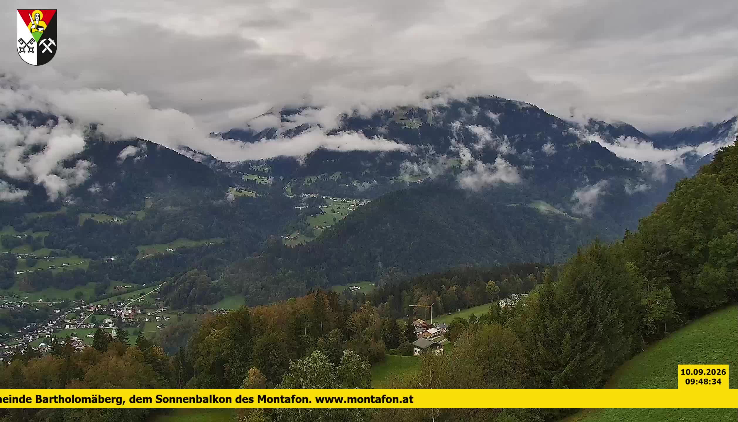 Bartholomäberg | Blick auf Schruns