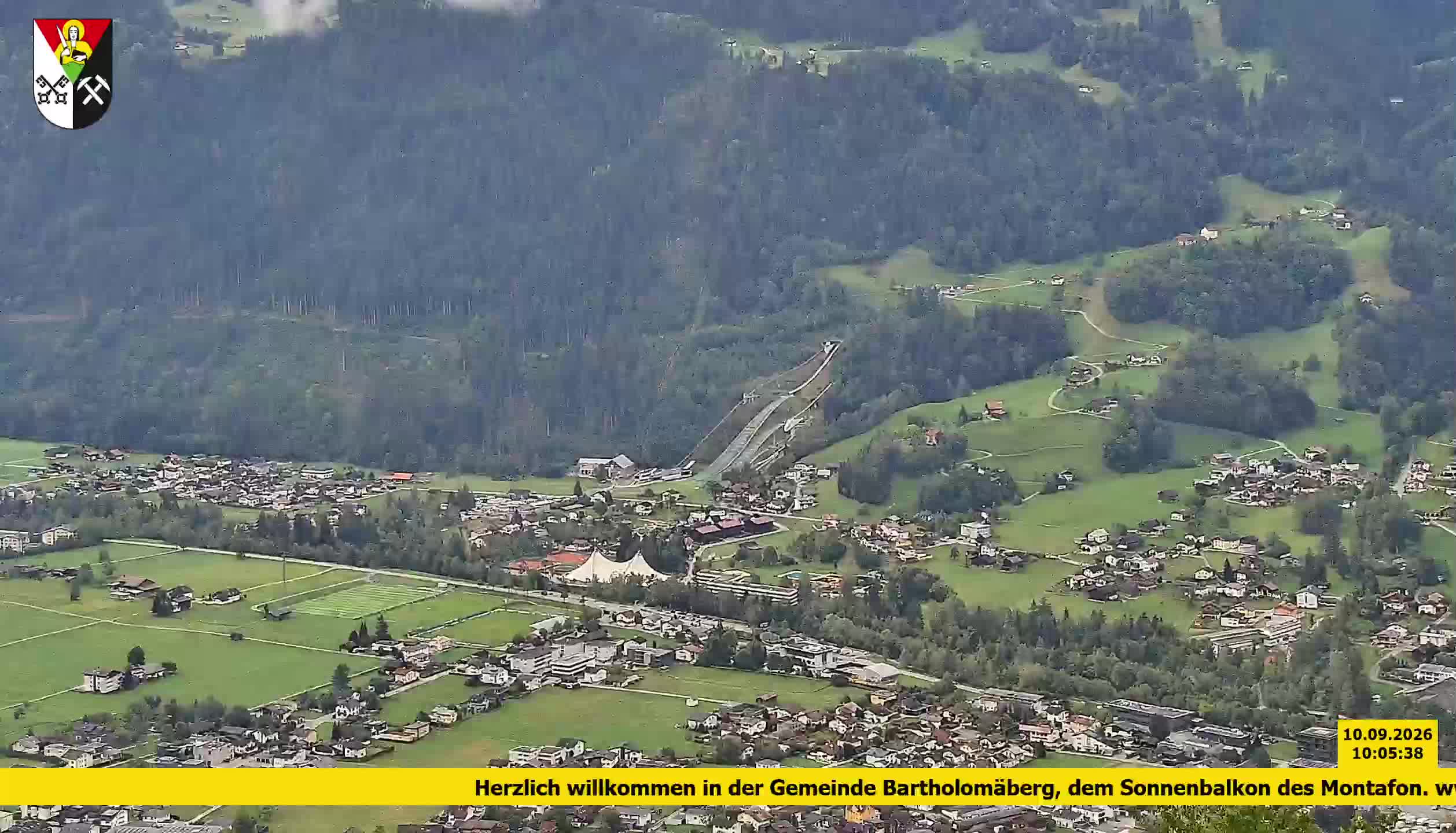 Bartholomäberg | Blick auf Schruns