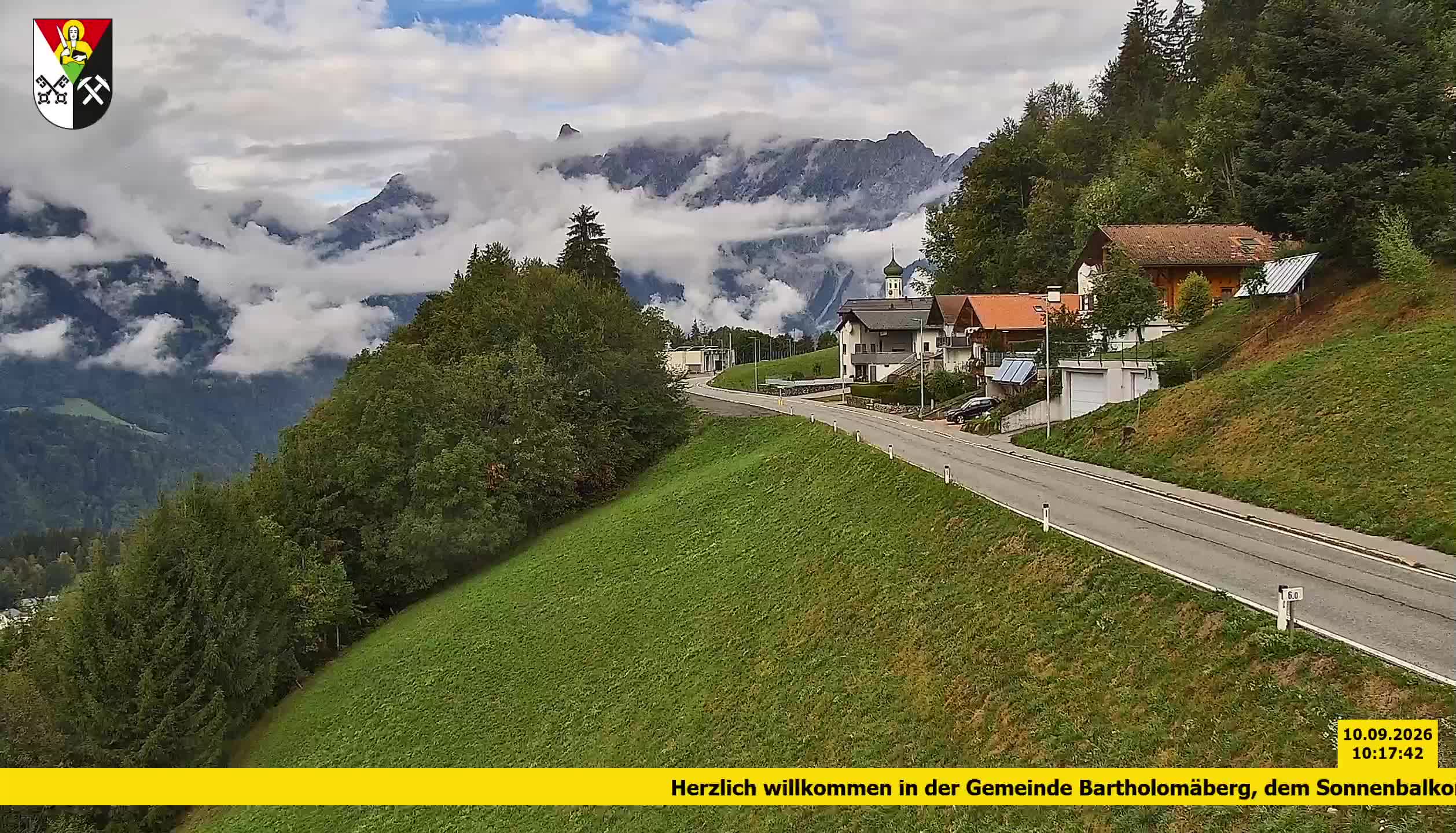 Bartholomäberg | Blick auf Schruns