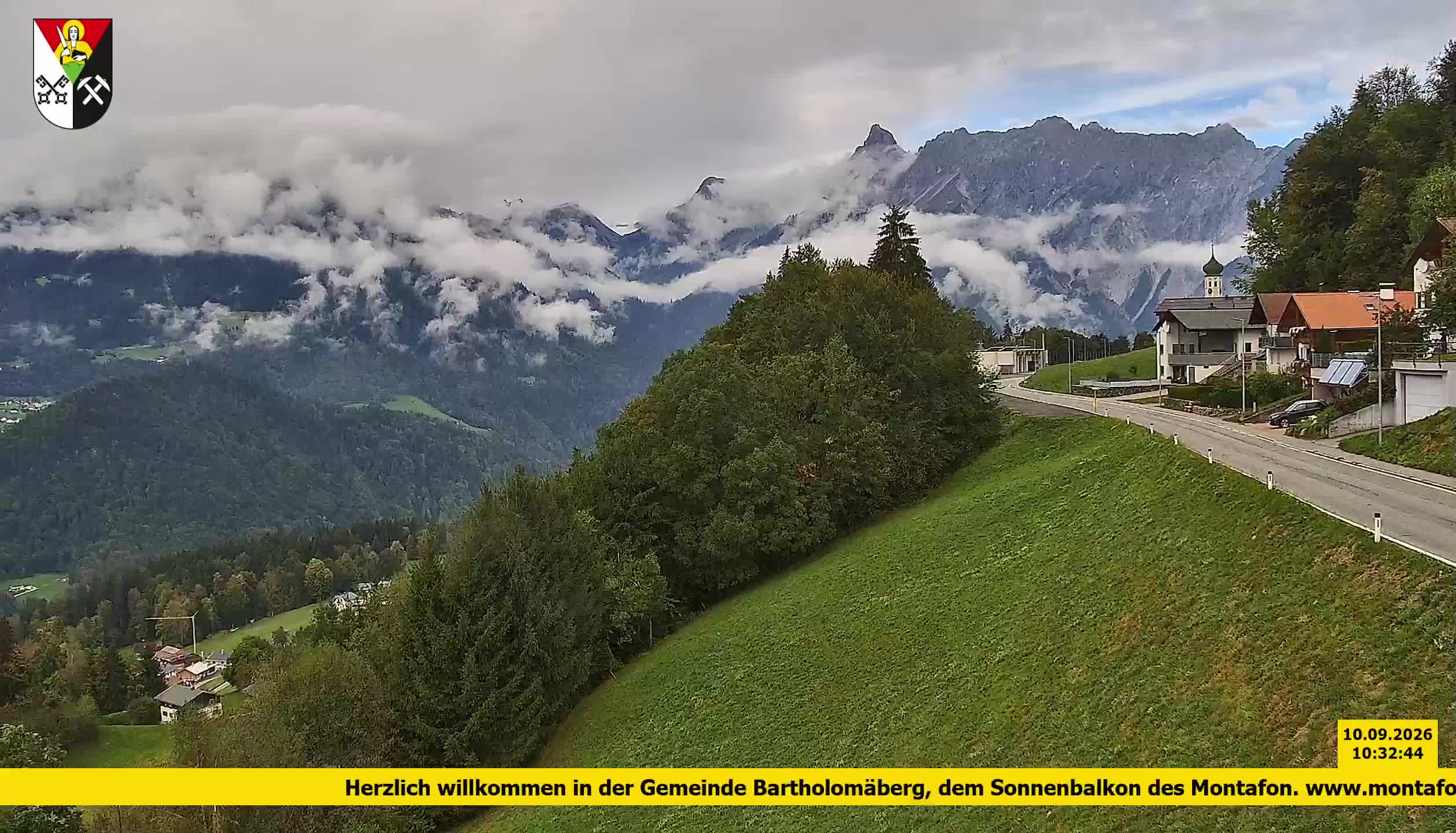 Bartholomäberg | Blick auf Schruns