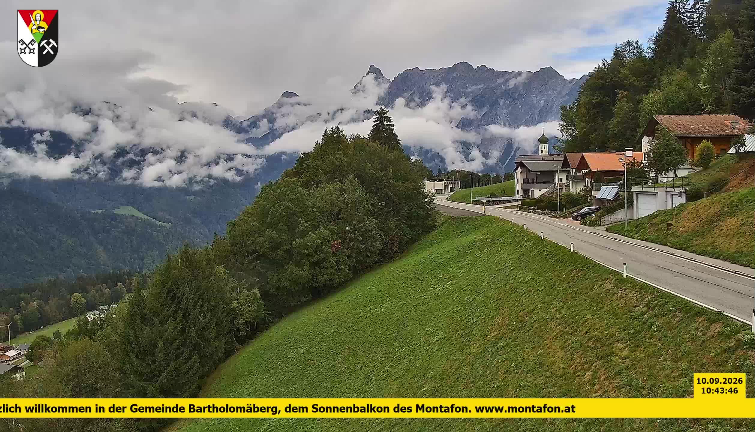 Bartholomäberg | Blick auf Schruns